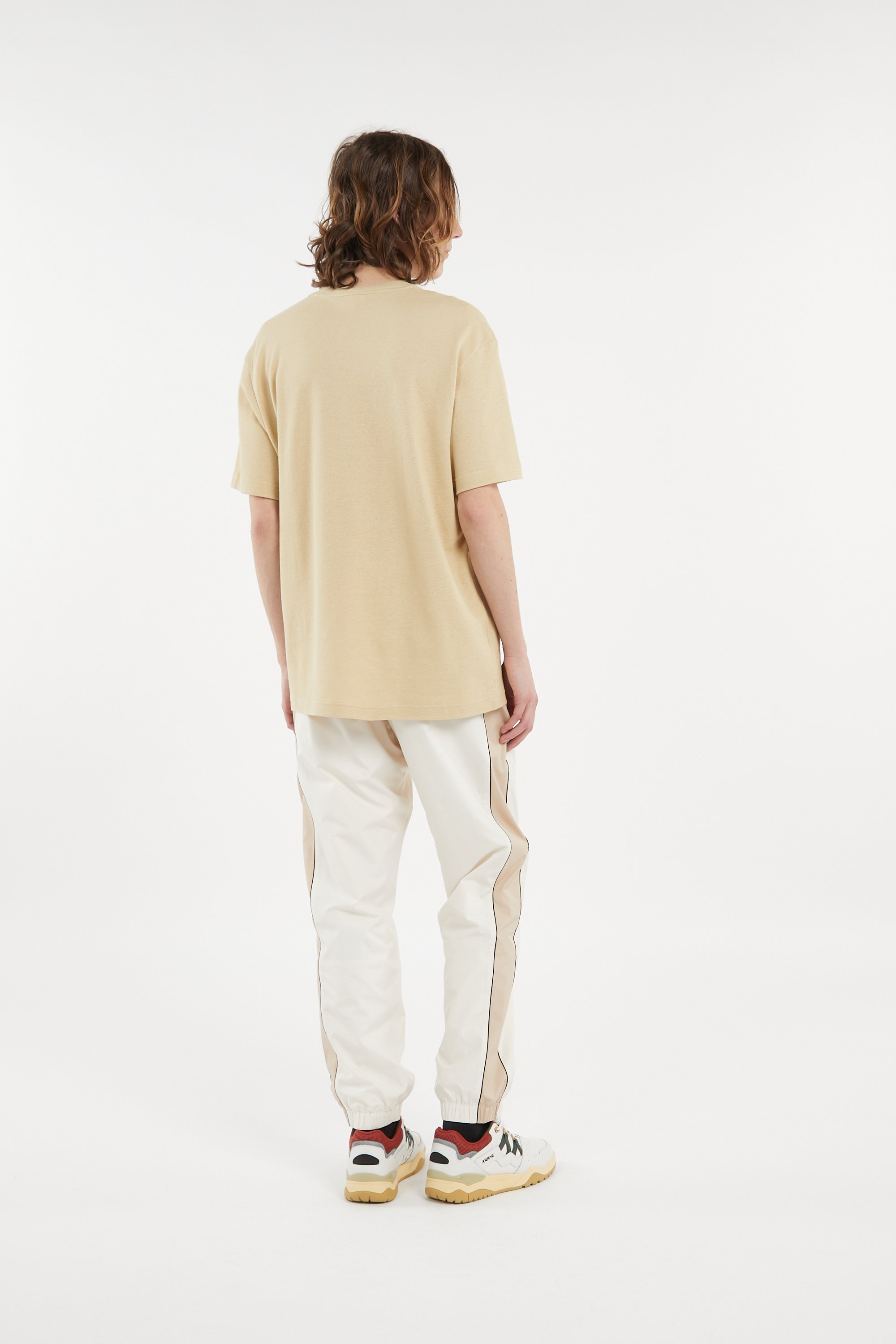 Pantalon de survêtement pantalon de survetement LACOSTE Beige