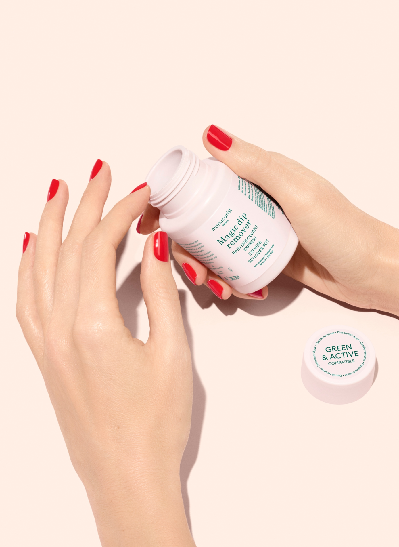 Grün - Magic Dip Nagellackentferner MANUCURIST No color