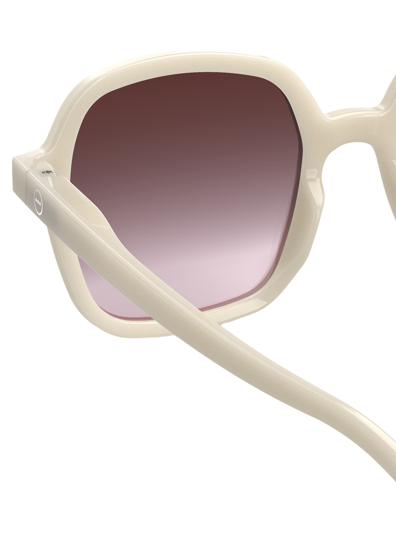 Sunglasses with smoked lenses IZIPIZI White
