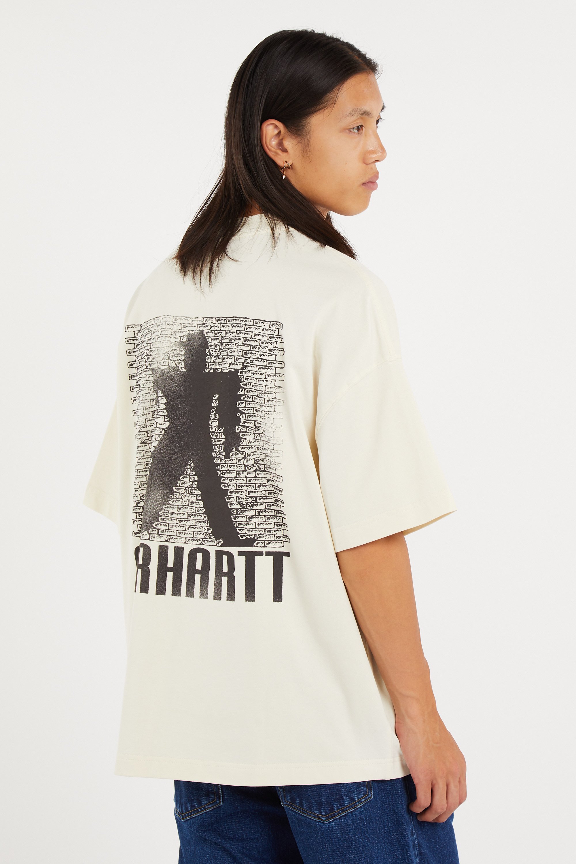 T-shirt bricky man CARHARTT WIP Blanc