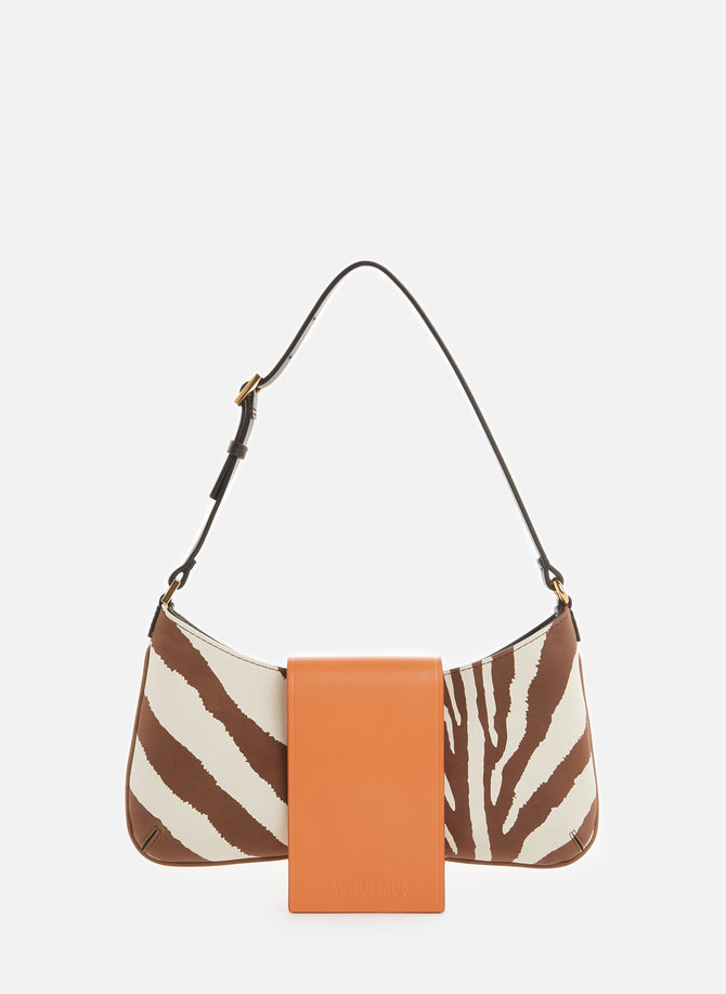 Le Bisou zebra-print leather bag JACQUEMUS