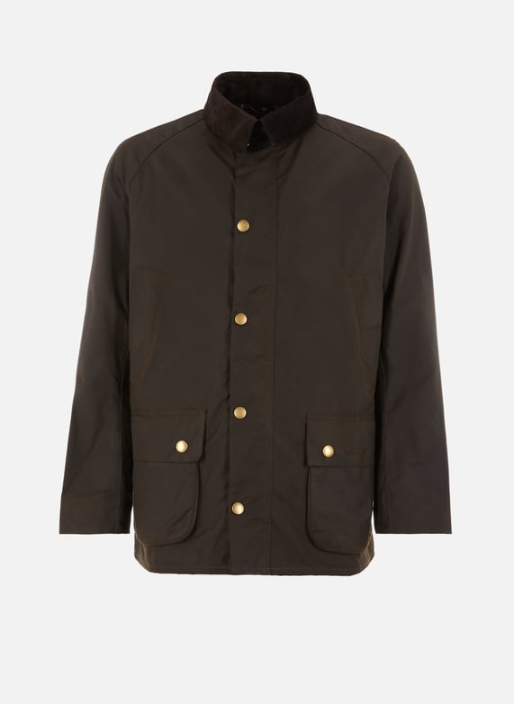 Green Fitted cotton jacket