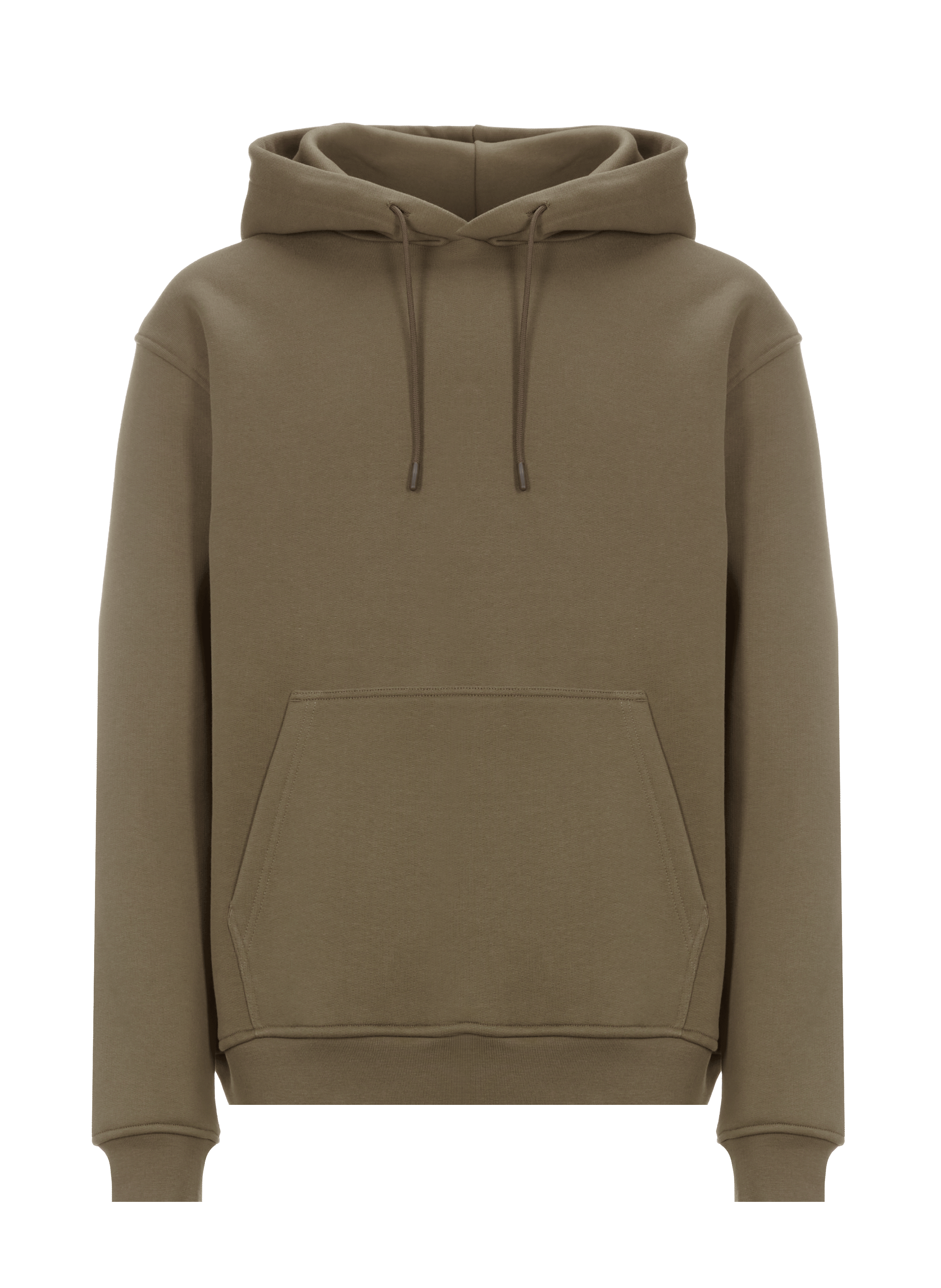 CLOSED Hoodie avec imprimé dans le dos Marron