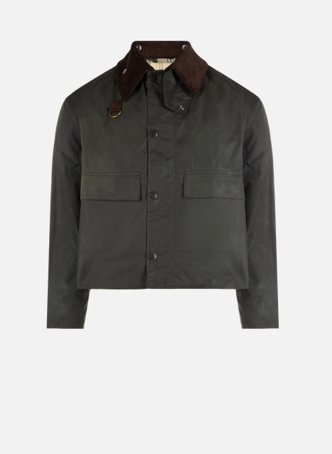 Plain cotton jacket BrownBARBOUR 