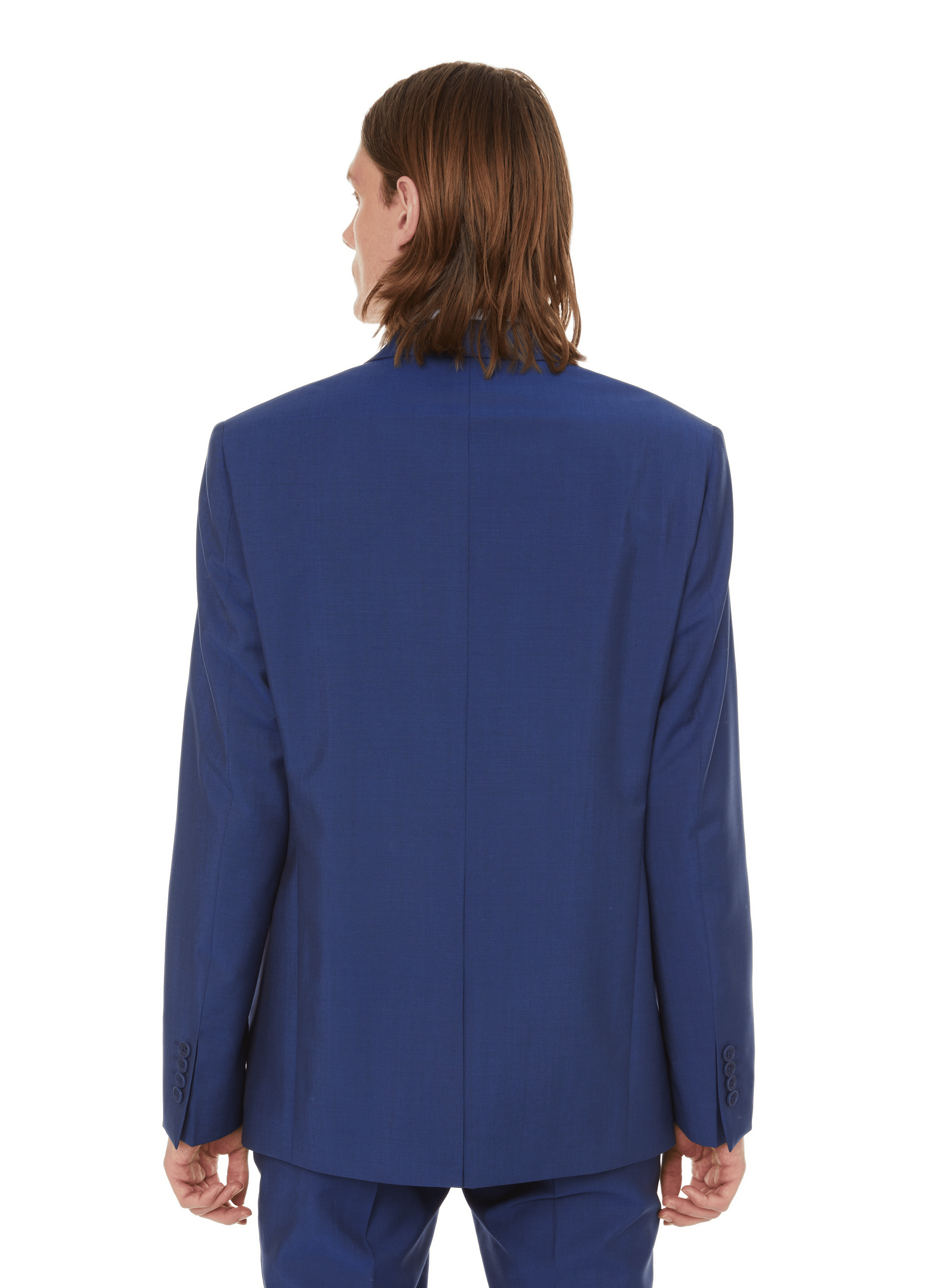 Veste blazer Dasta en laine et mohair SAISON 1865 Bleu