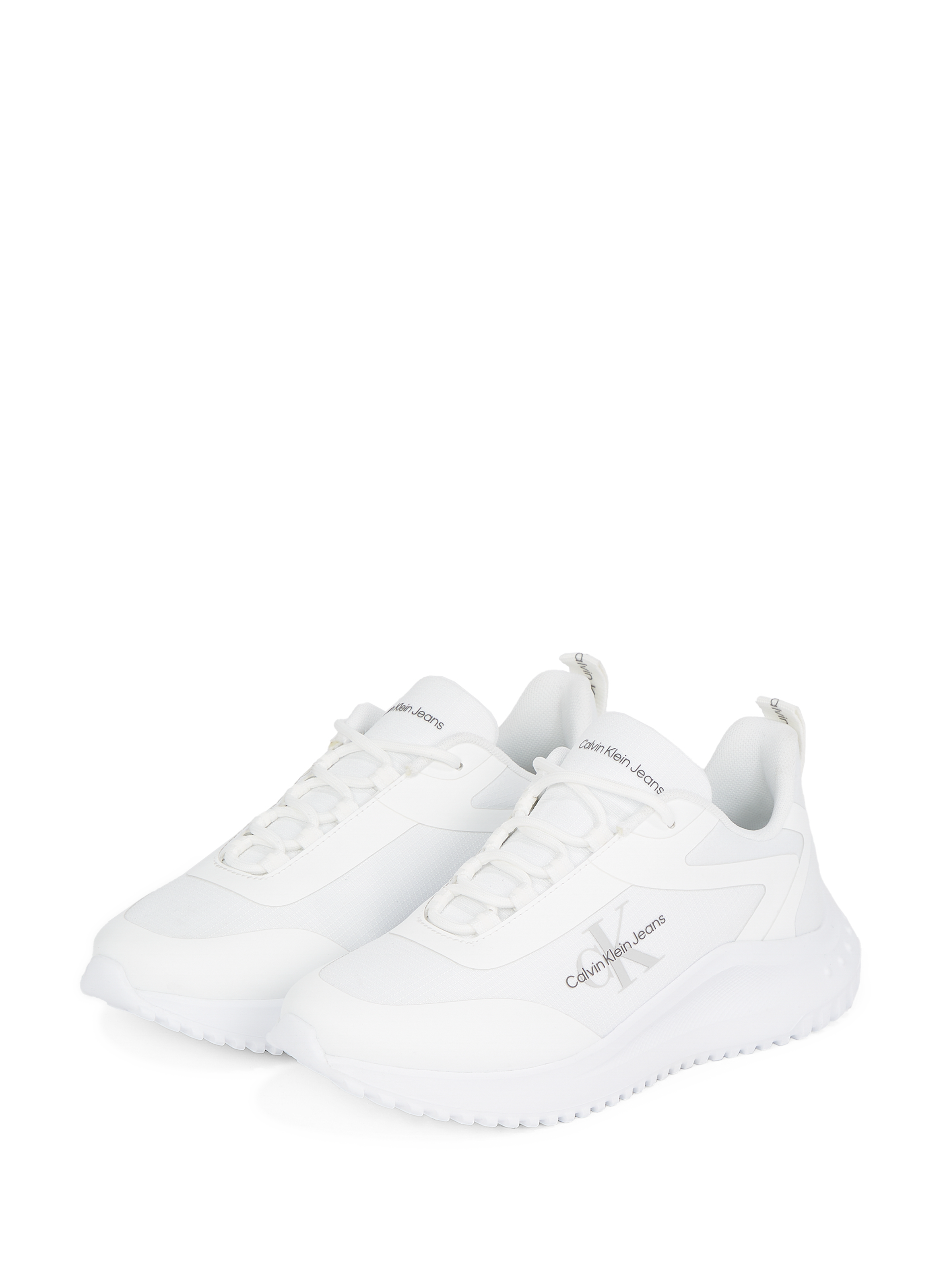 Baskets en tissu CALVIN KLEIN Blanc