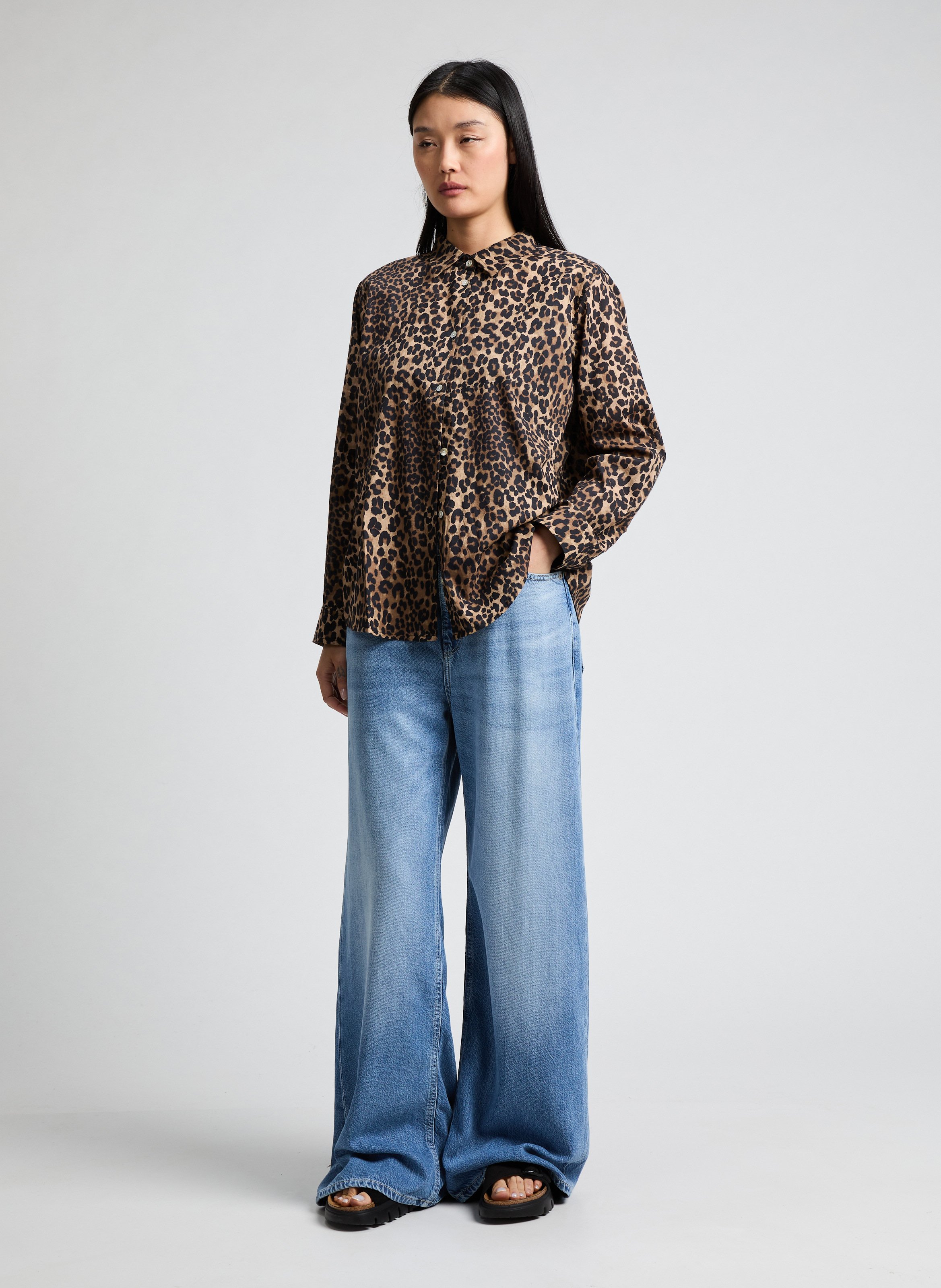 Printed cotton shirt SAISON 1865 Multicolour