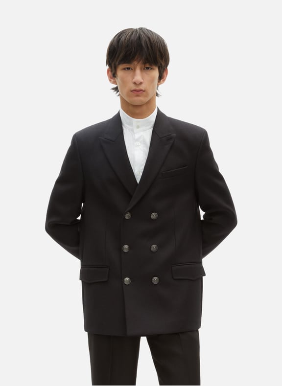 Veste en laine Bleu by THE KOOPLES THE KOOPLES Veste en laine Bleu