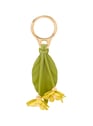 Charm fleurs de camomille en cuir de veau  | Jaune by LOEWE LOEWE Charm fleurs de camomille en cuir de veau  | Jaune