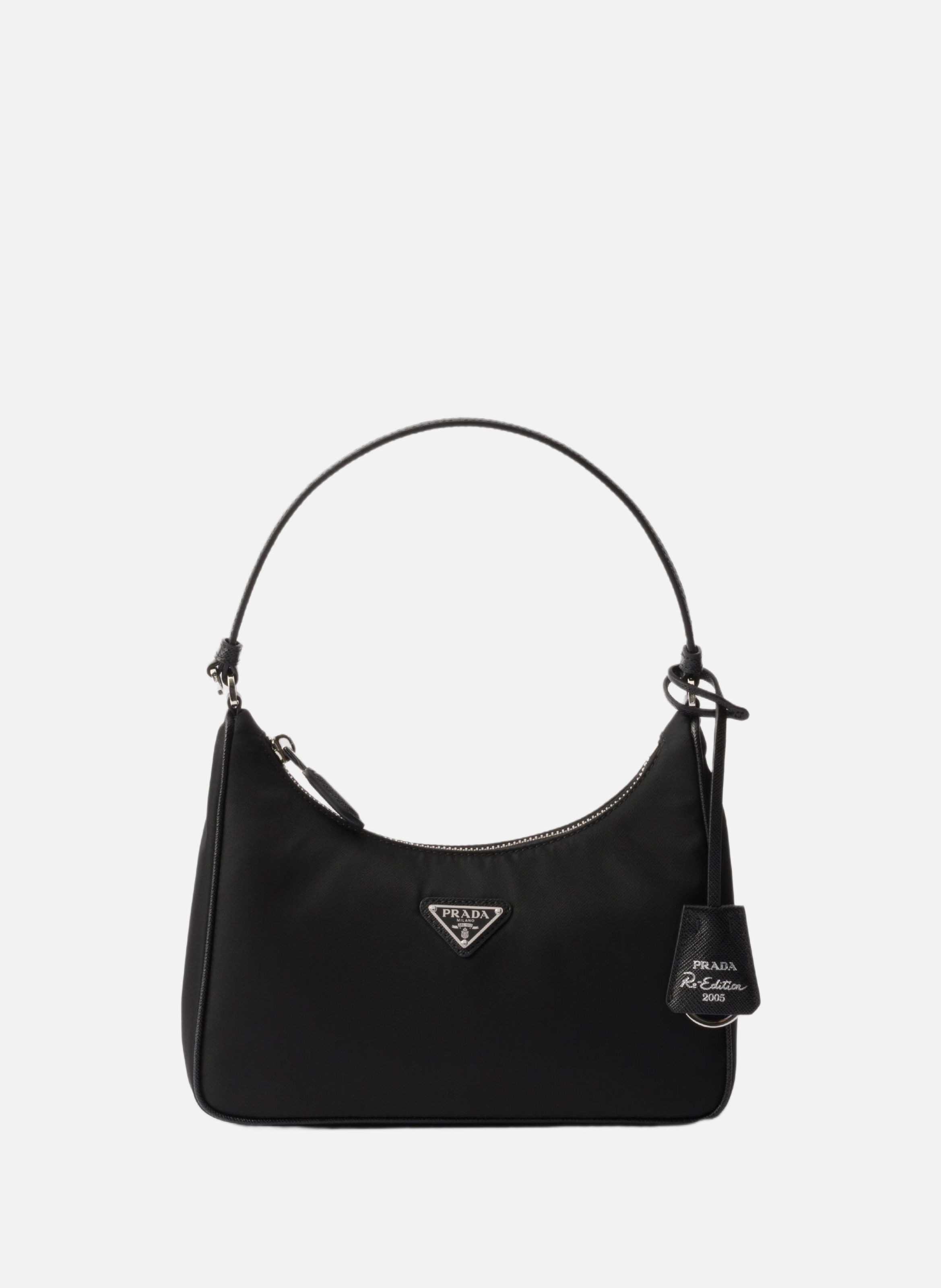 Mini sac prada re-edition 2005 en re-nylon PRADA Noir