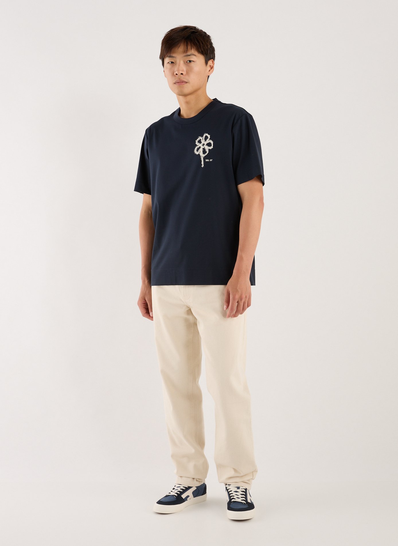 Pedro Cotton T-shirt NN.07 Blue
