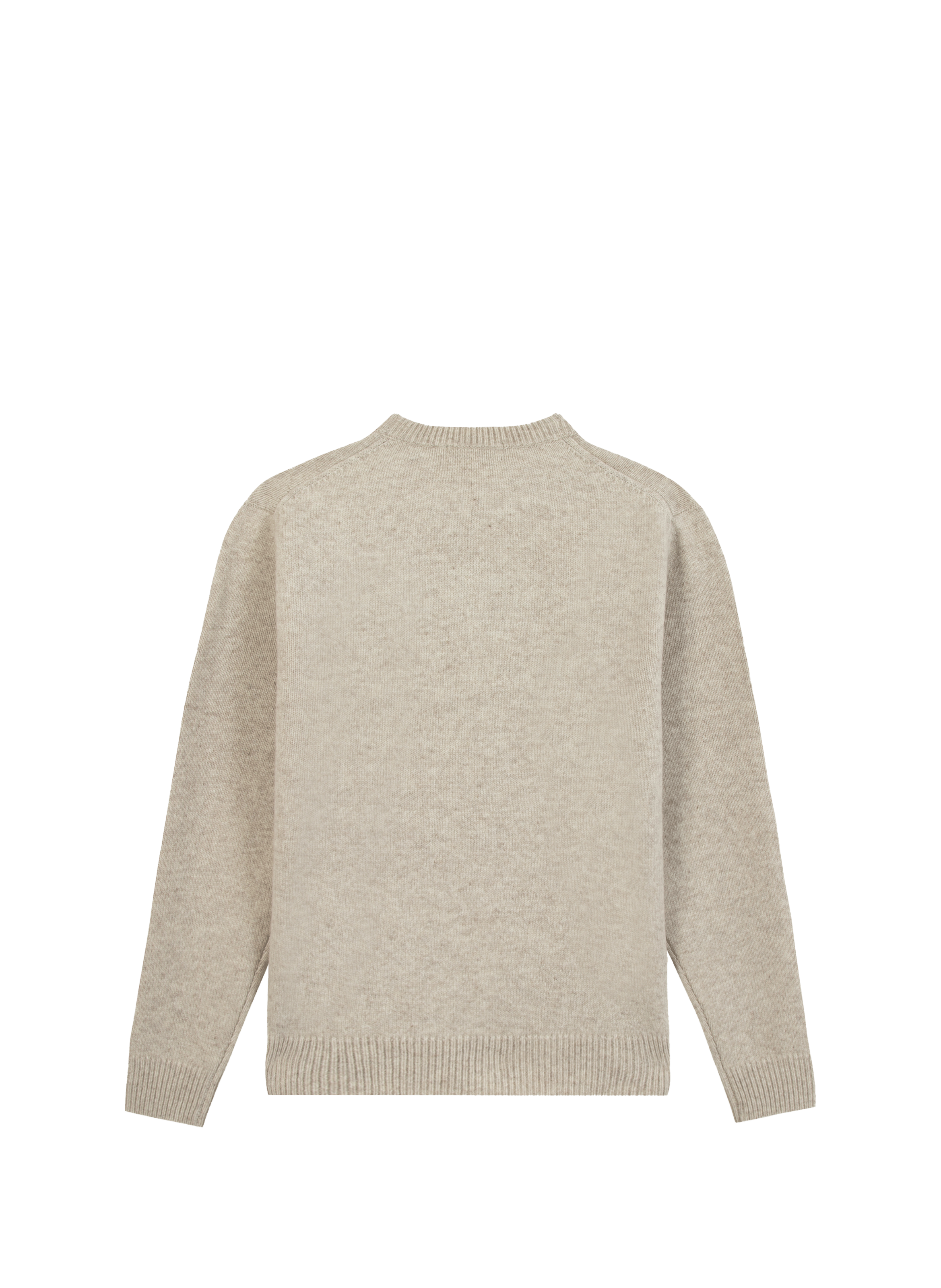 Pull brodé en laine MAISON LABICHE Beige