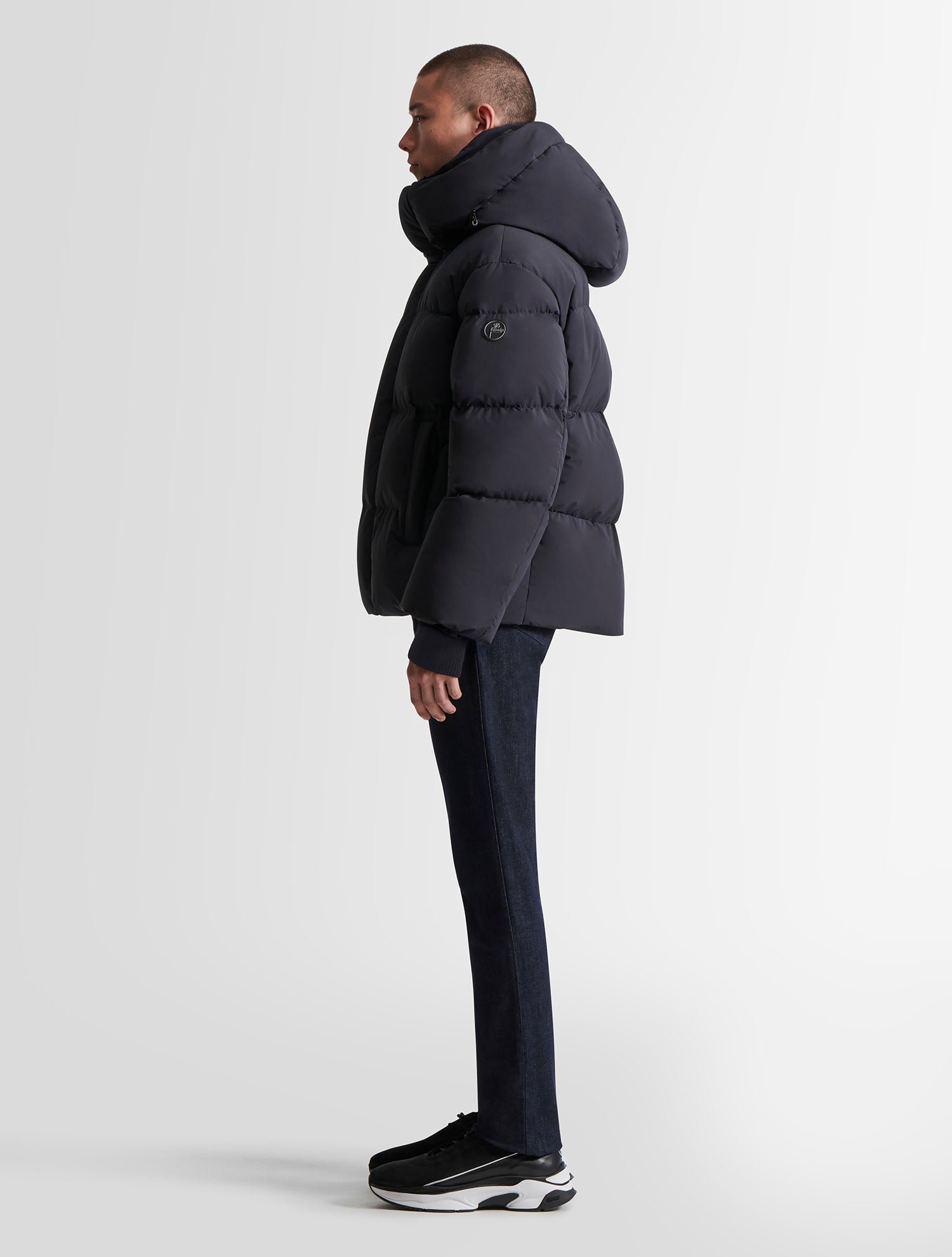 Blouson atila col montant coupe oversize FUSALP Bleu