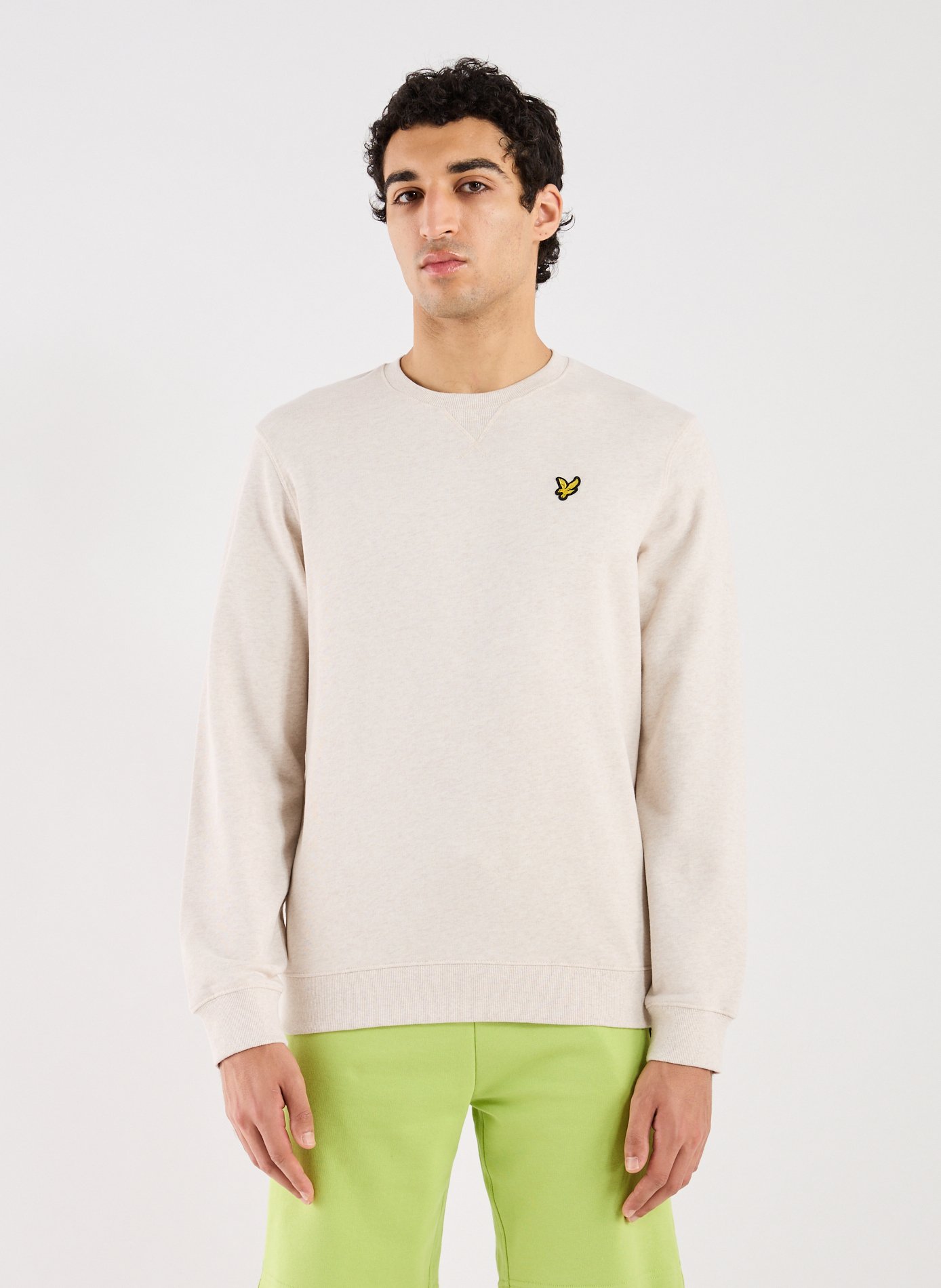 LYLE & SCOTT Cotton sweatshirt Beige