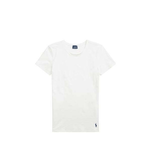 Polo T-shirt slim en coton Blanc XL Female