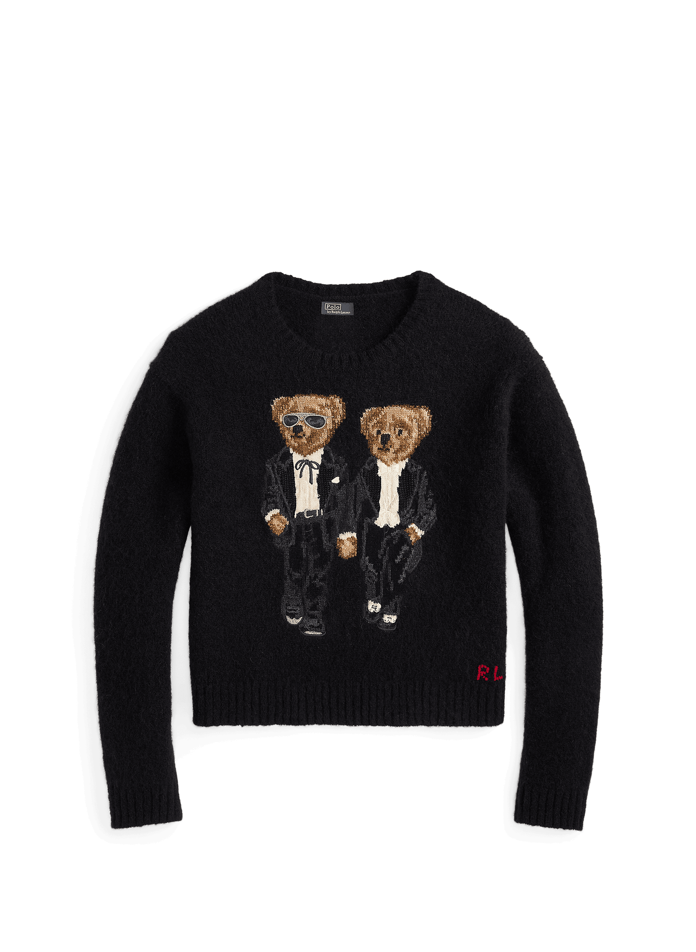 Pull en laine mélangée POLO RALPH LAUREN Noir