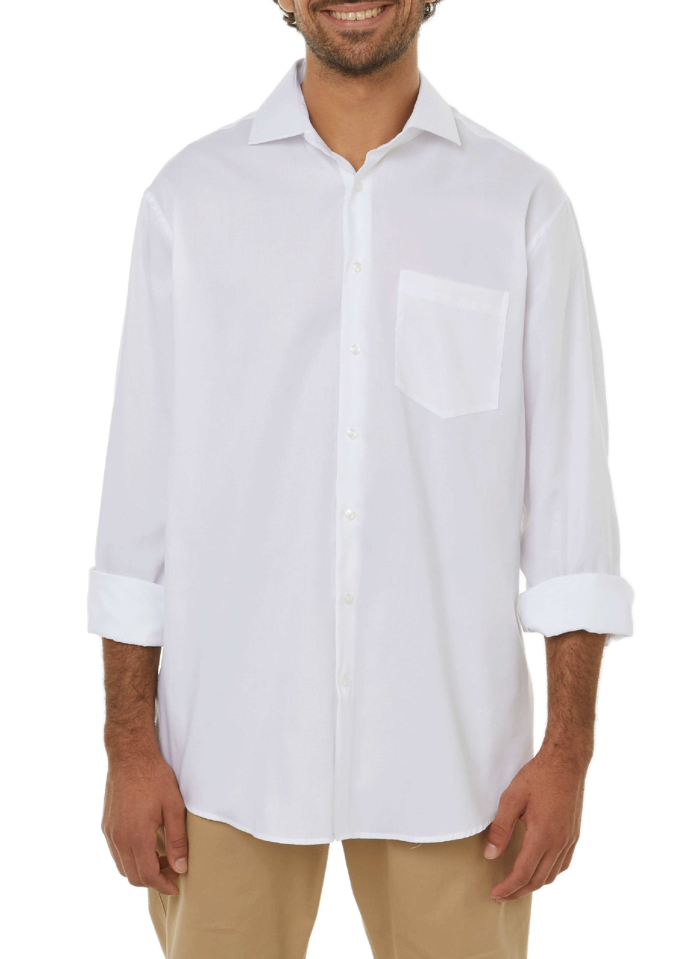SEIDENSTICKER Chemise regular Oxford Blanc