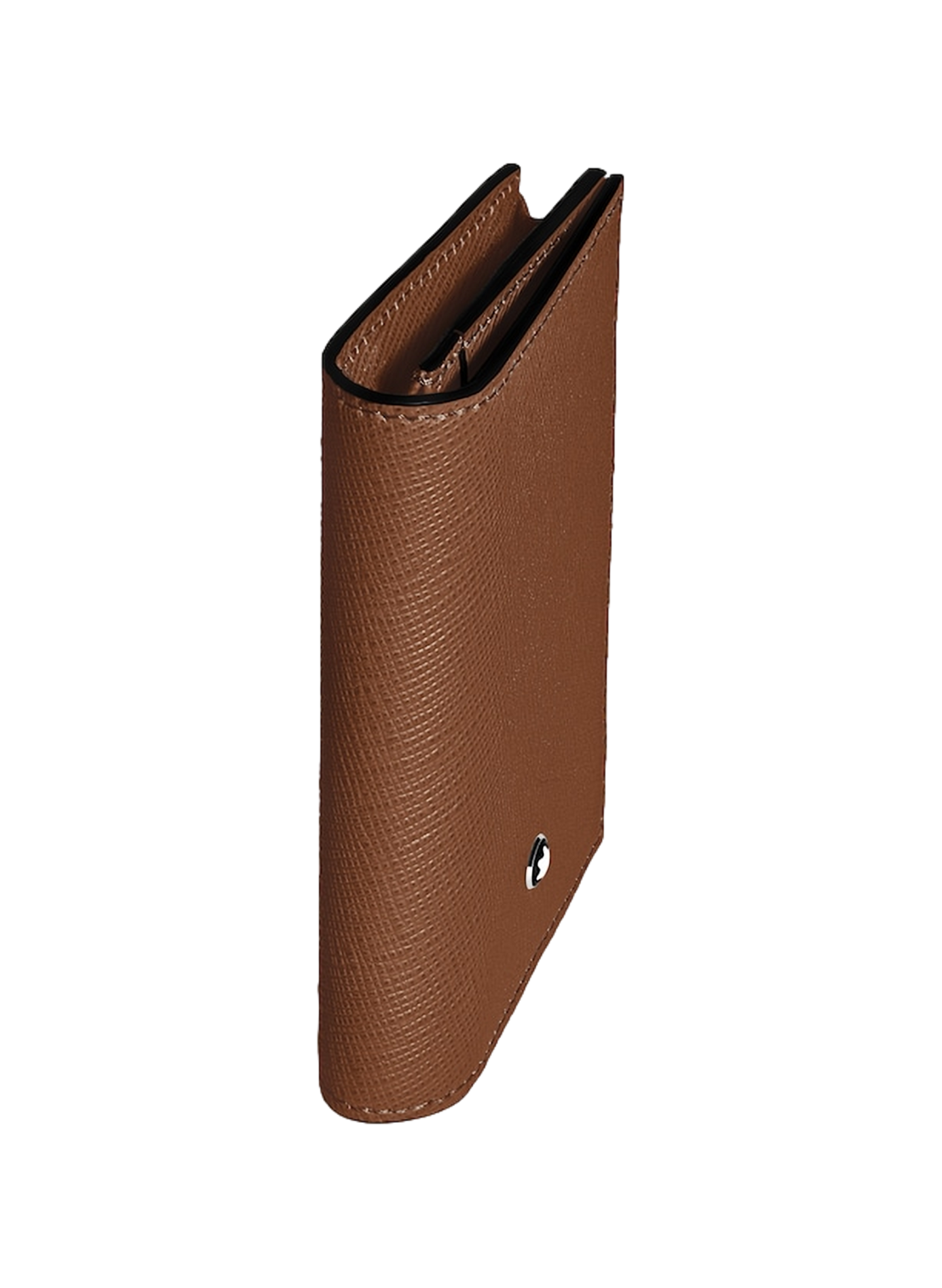 Textured leather wallet MONTBLANC Brown