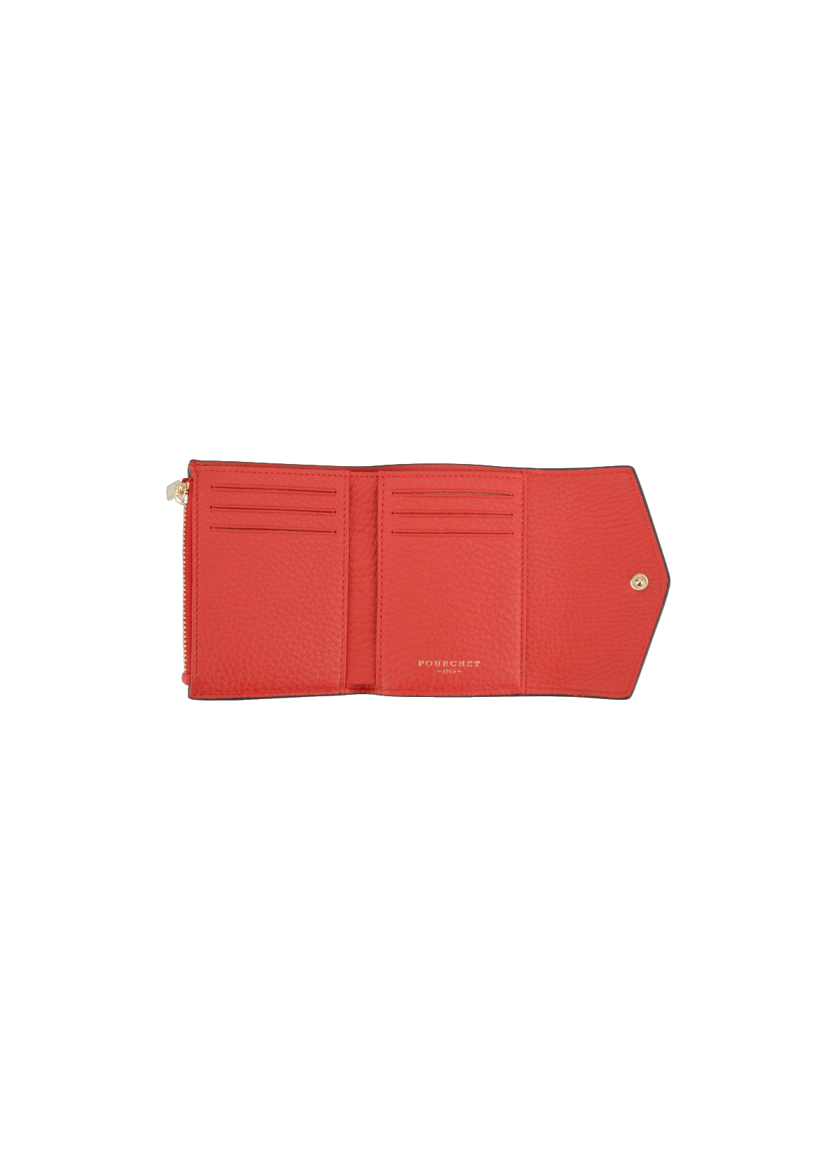 Club | portemonnaie mm POURCHET Rouge