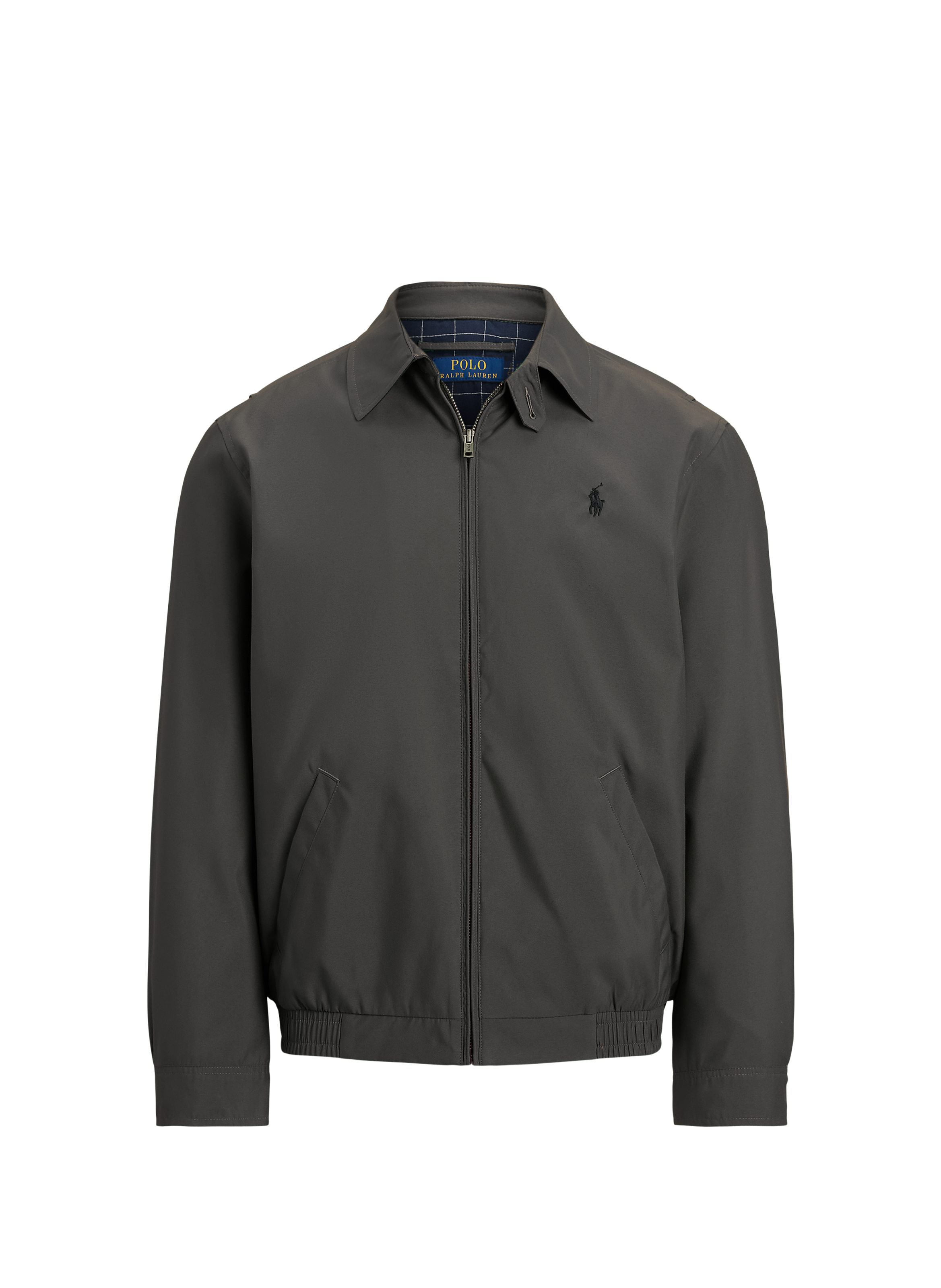 Blouson droit à col classique POLO RALPH LAUREN Gris