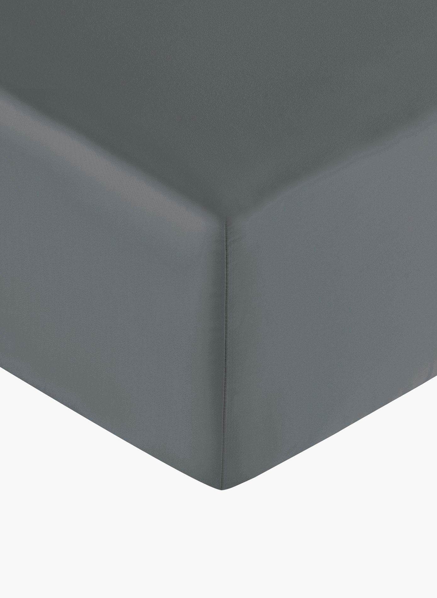 DRAP HOUSSE Eclat Basalte ANNE DE SOLENE Gris