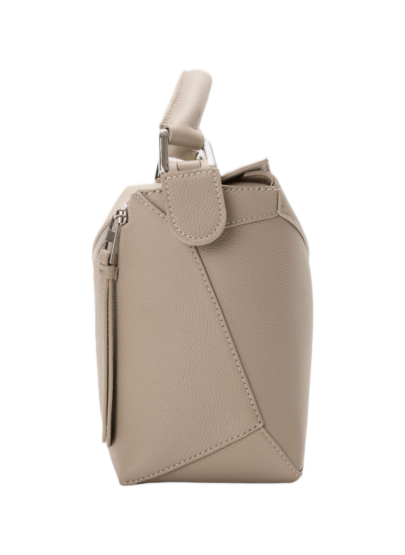 Small Puzzle Edge bag in grained calf leather LOEWE Beige
