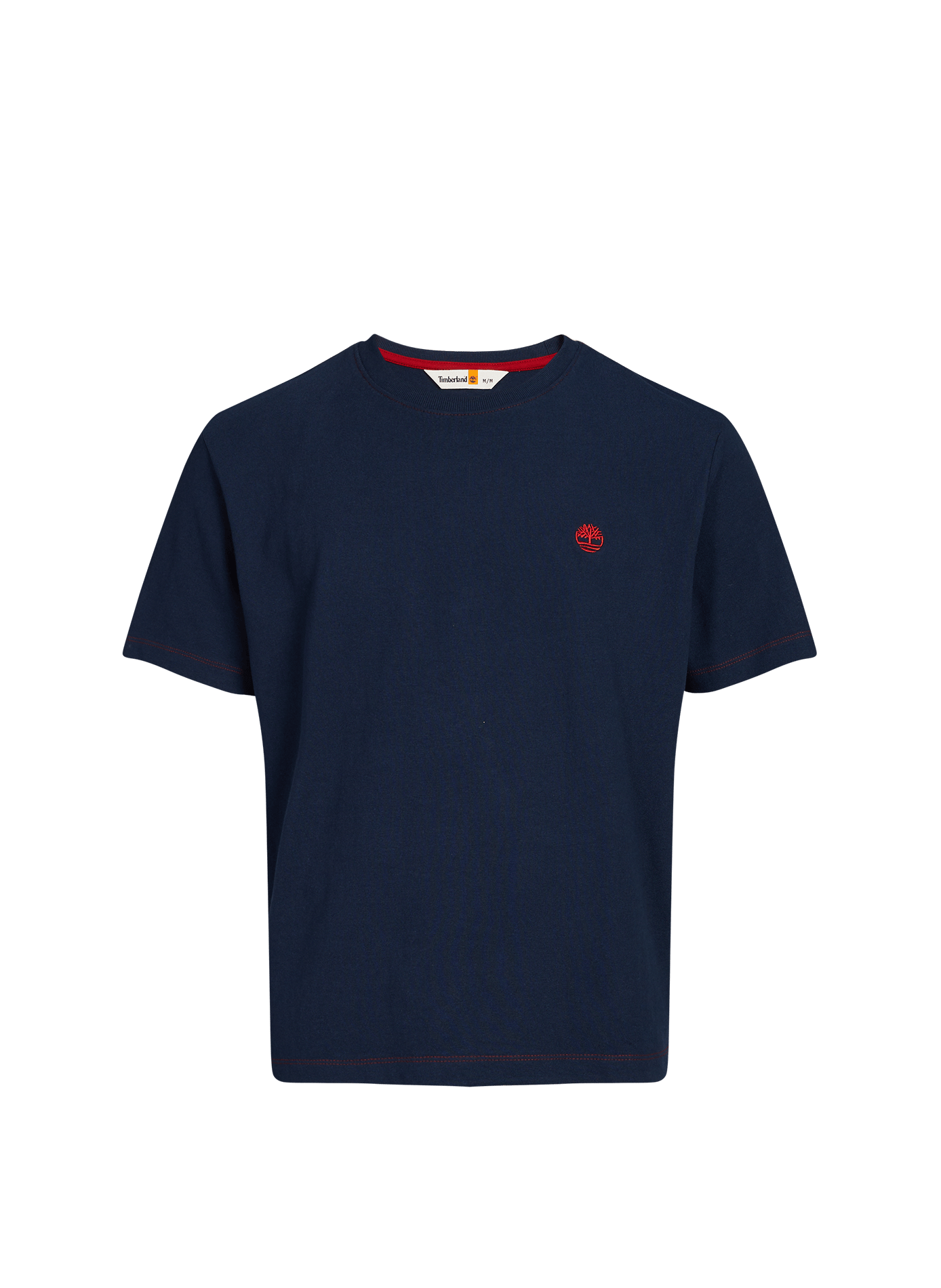 T-shirt à imprimé en coton TIMBERLAND Bleu