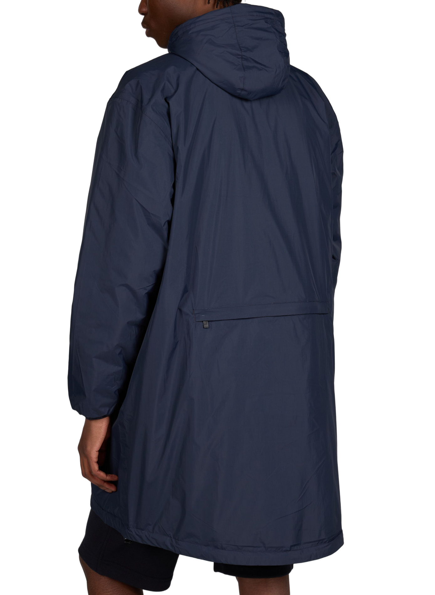 Parka mi-longue à capuche K-WAY Bleu