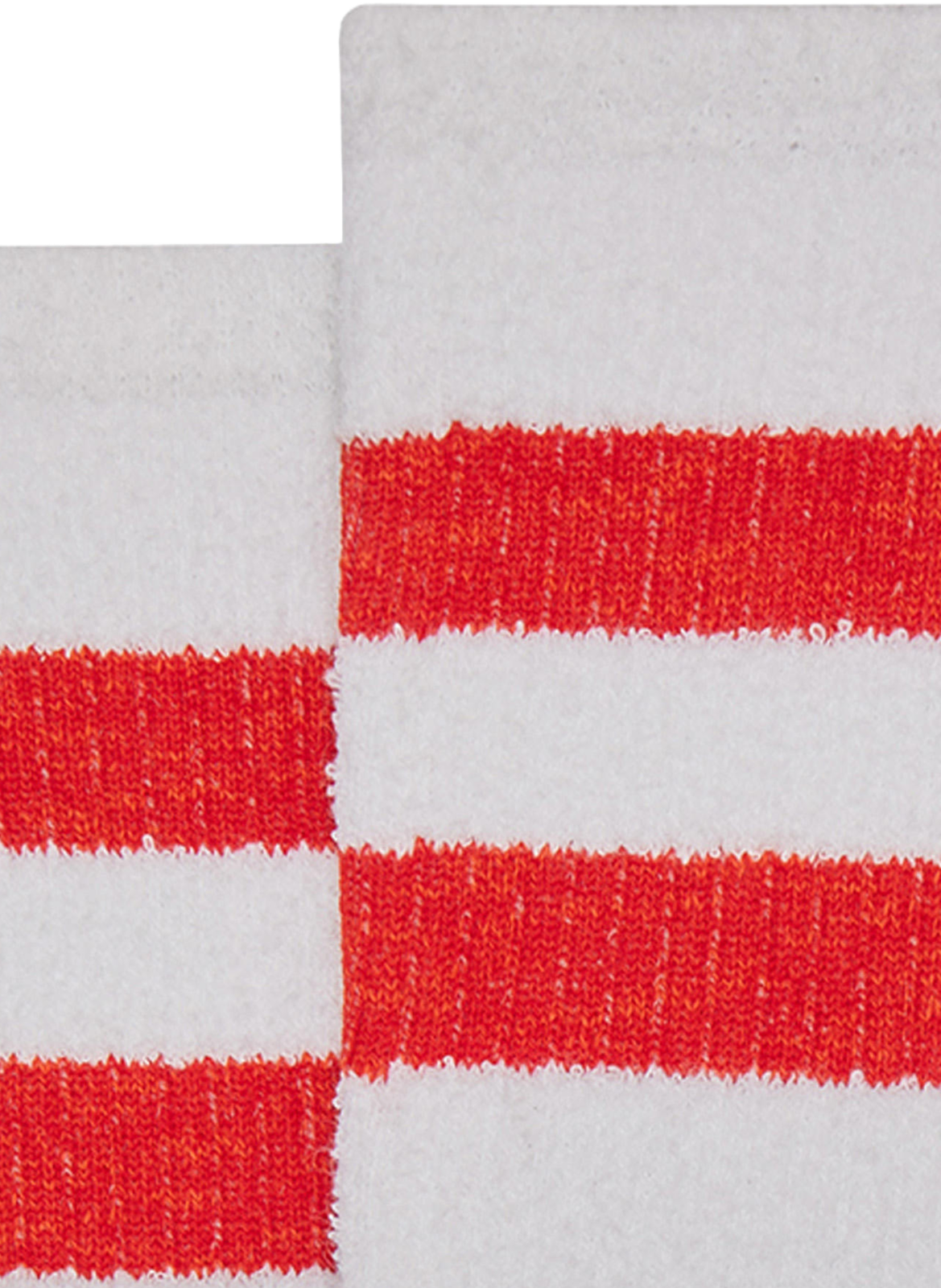 Chaussettes de sport avec bandes contrastantes en coton DORÉ DORÉ Blanc