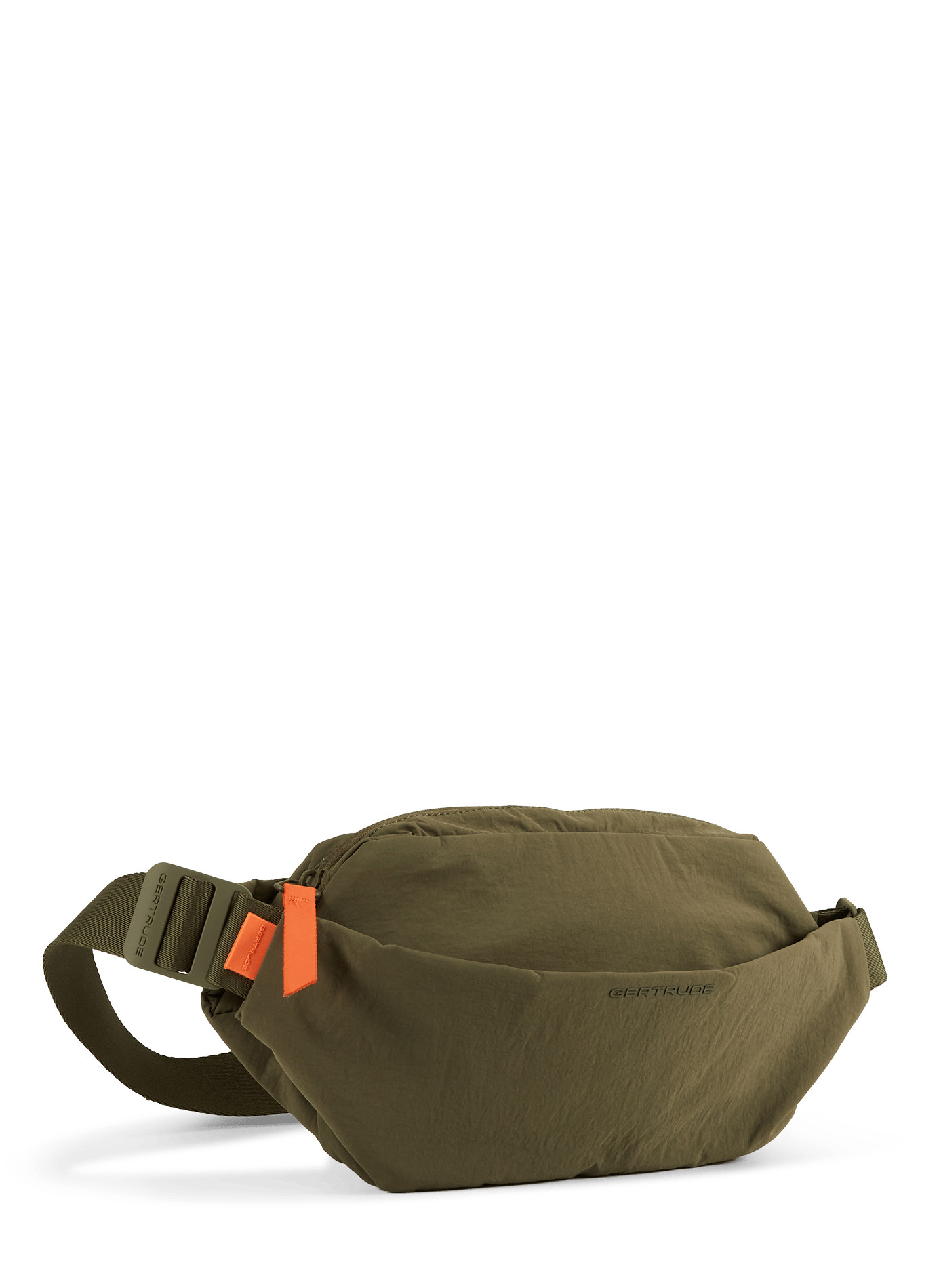 Textured Kelton waist bag GERTRUDE ET GASTON Khaki