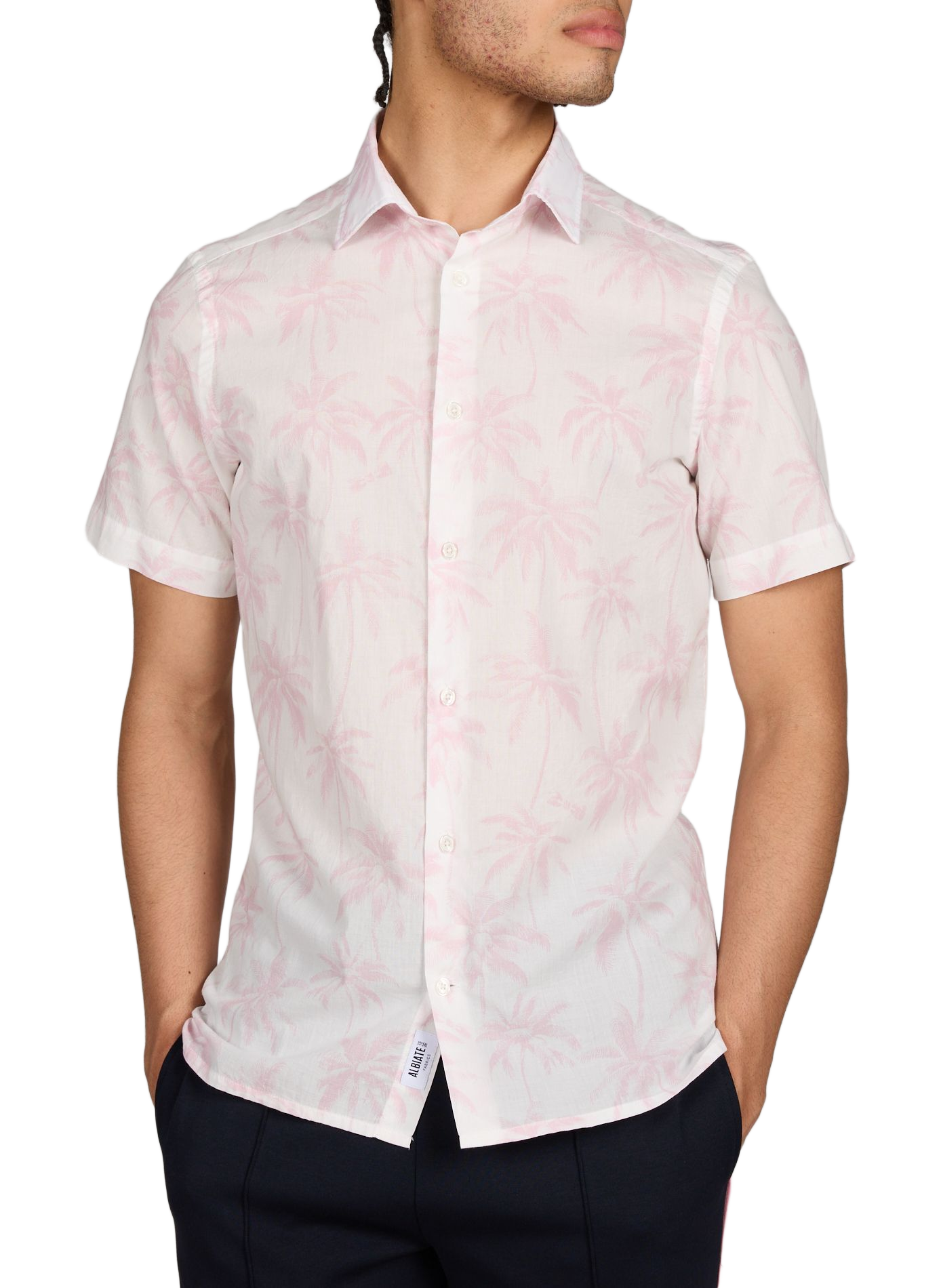 Printed cotton shirt EDEN PARK Pink