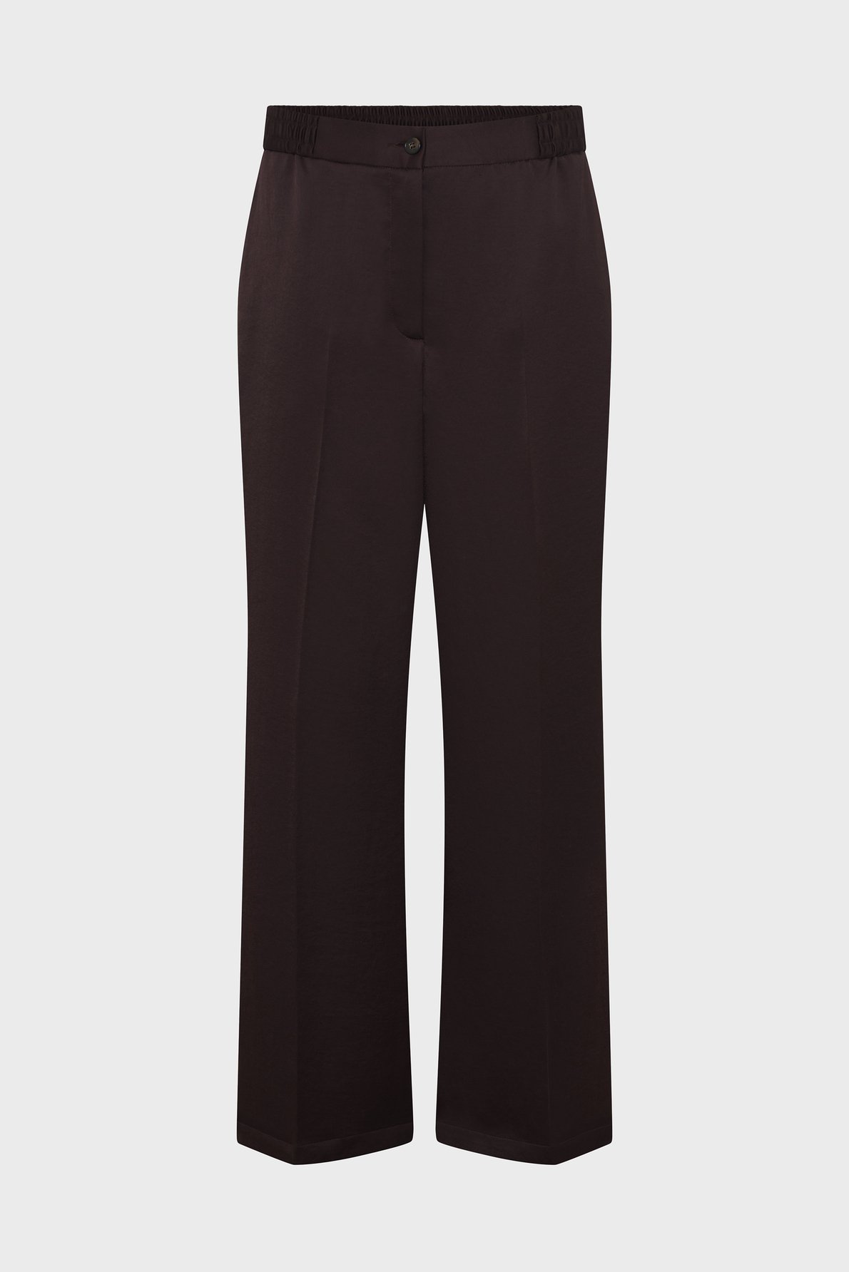 Pantalon fluide en satin - amelya GERARD DAREL Marron