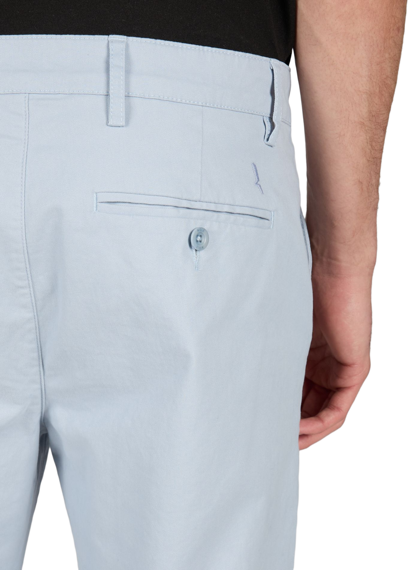 Cotton chino trousers AIGLE Blue