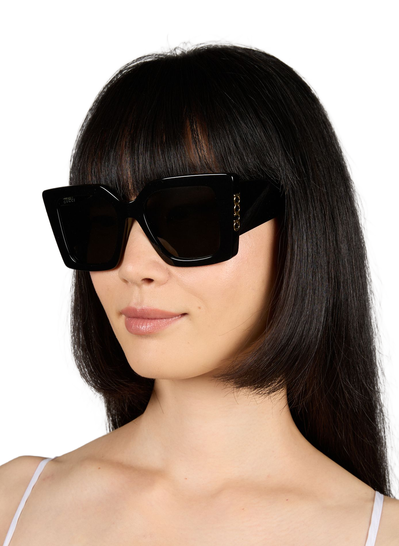 Butterfly acetate sunglasses GUCCI Black
