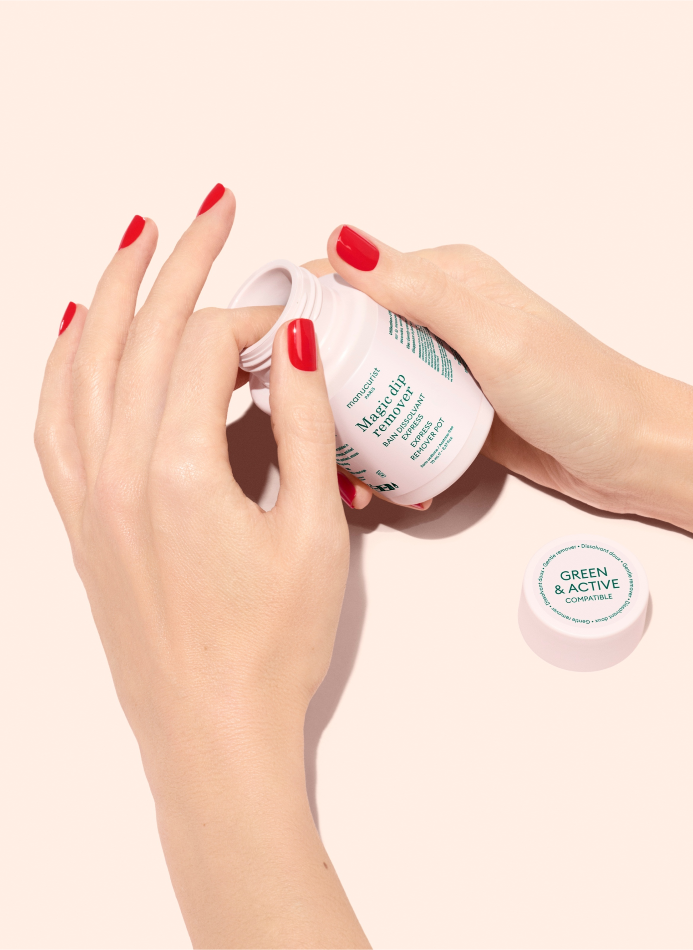 Grün - Magic Dip Nagellackentferner MANUCURIST No color