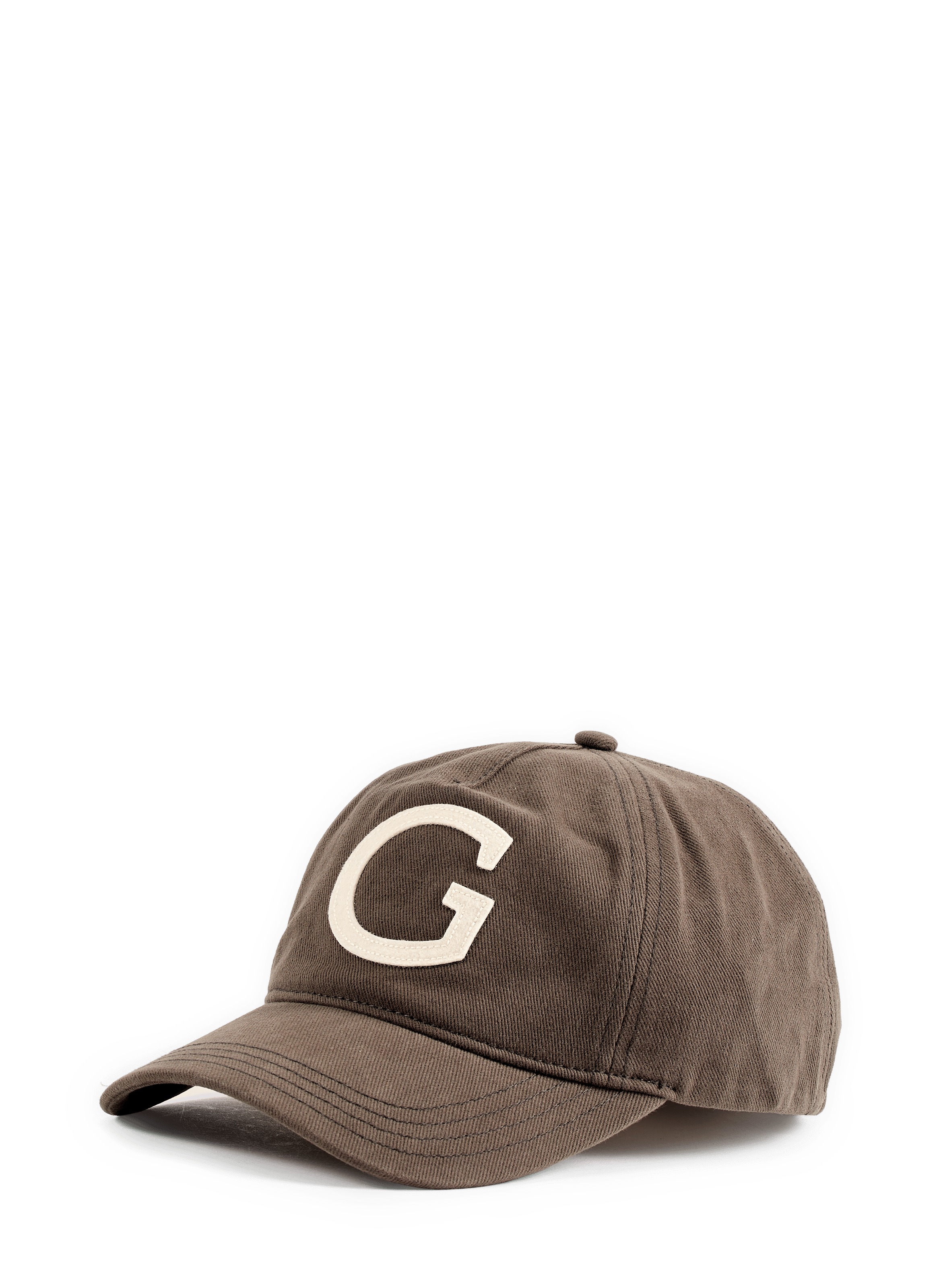 Casquette à logo en coton GANT Gris