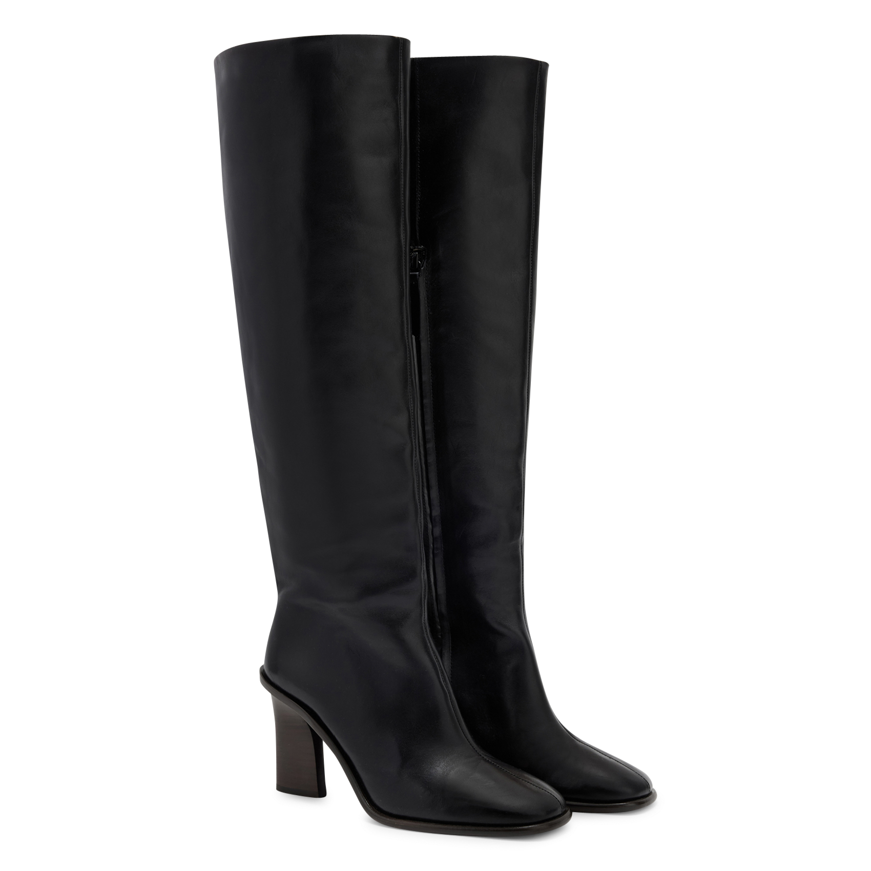 Bottes en cuir livia SOEUR Noir