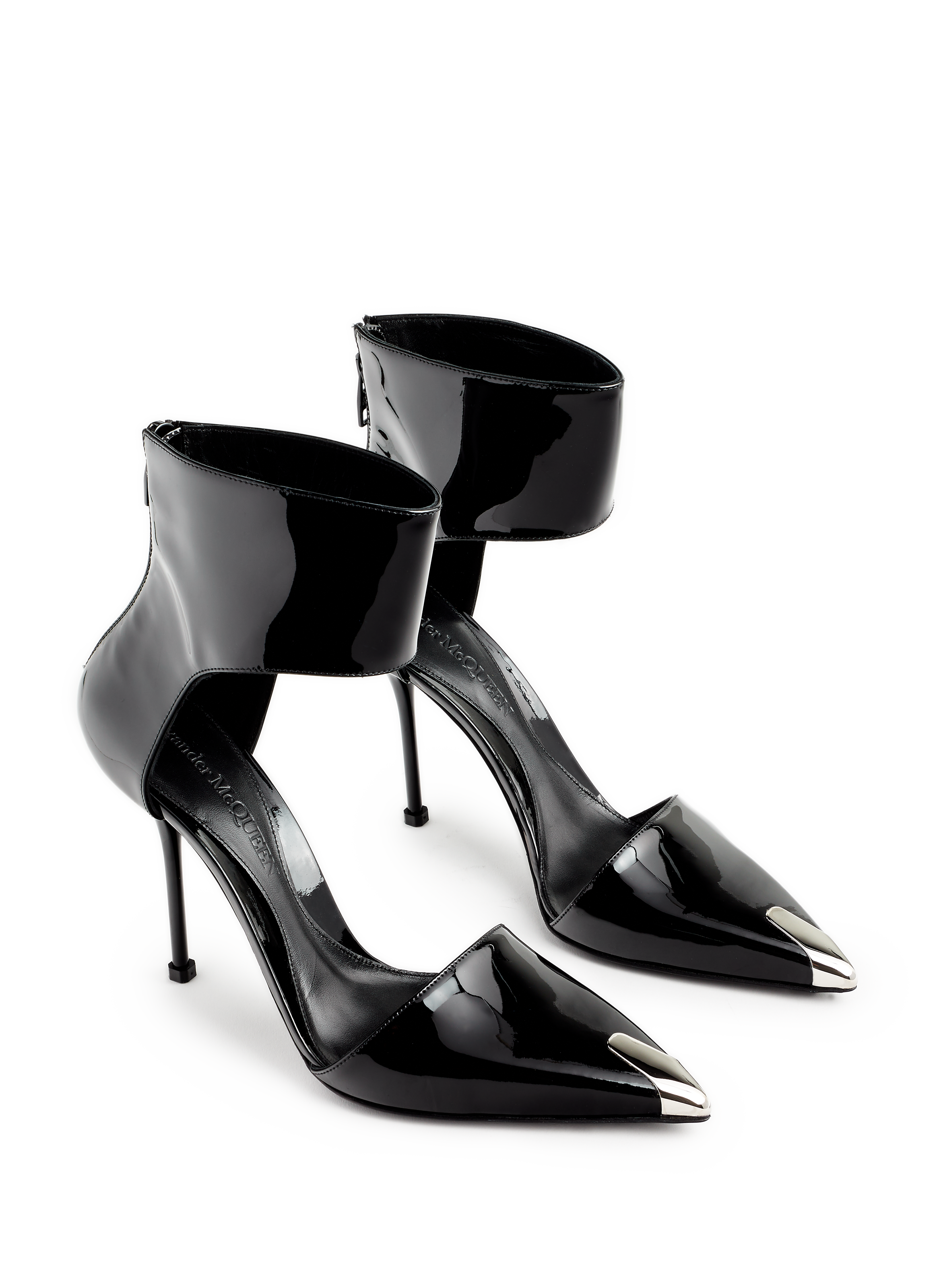 Escarpins en cuir vernis