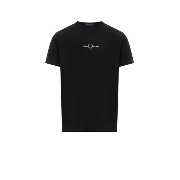 Fred Perry Cotton T-shirt In Black