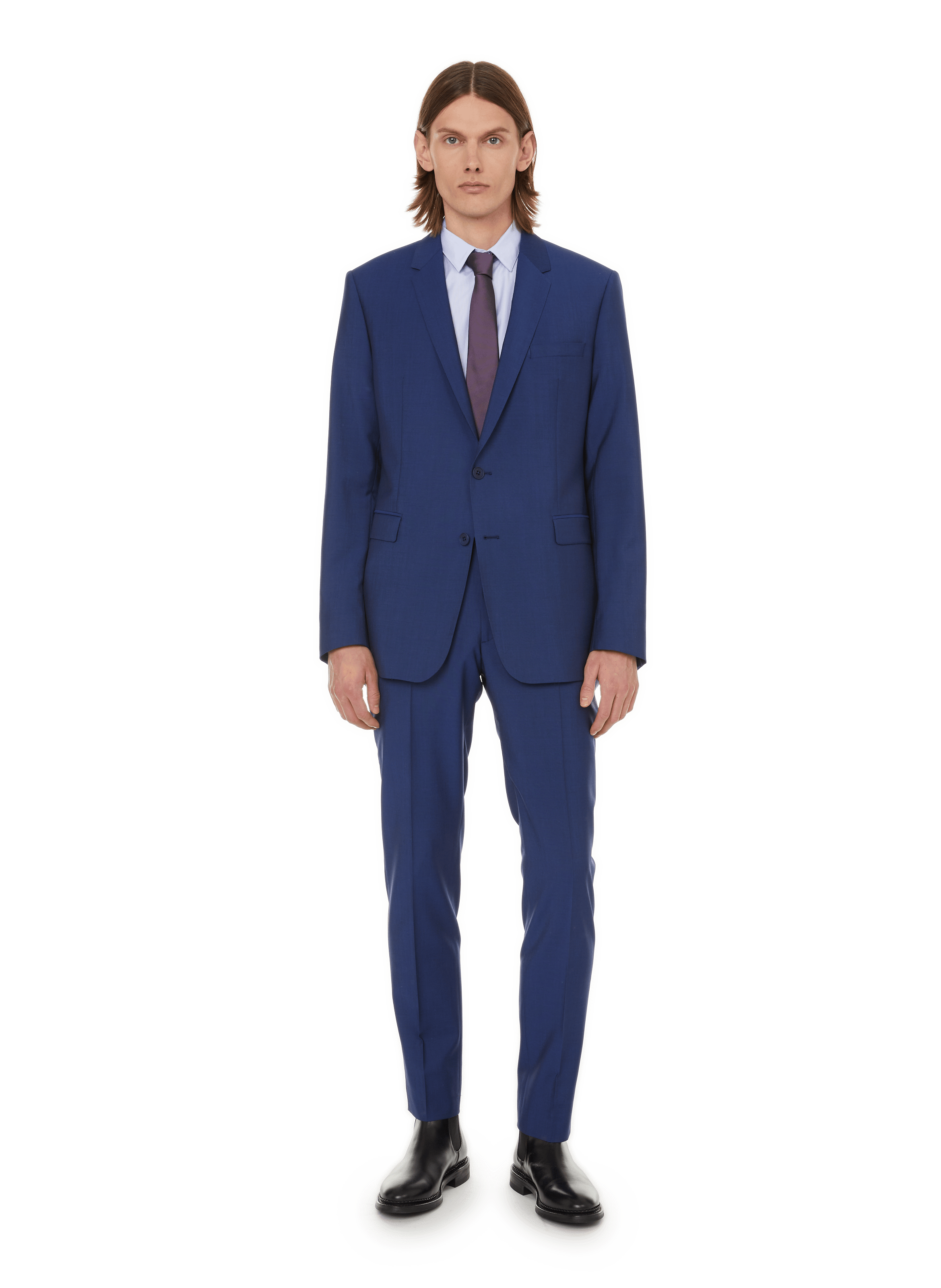 Veste blazer Dasta en laine et mohair SAISON 1865 Bleu