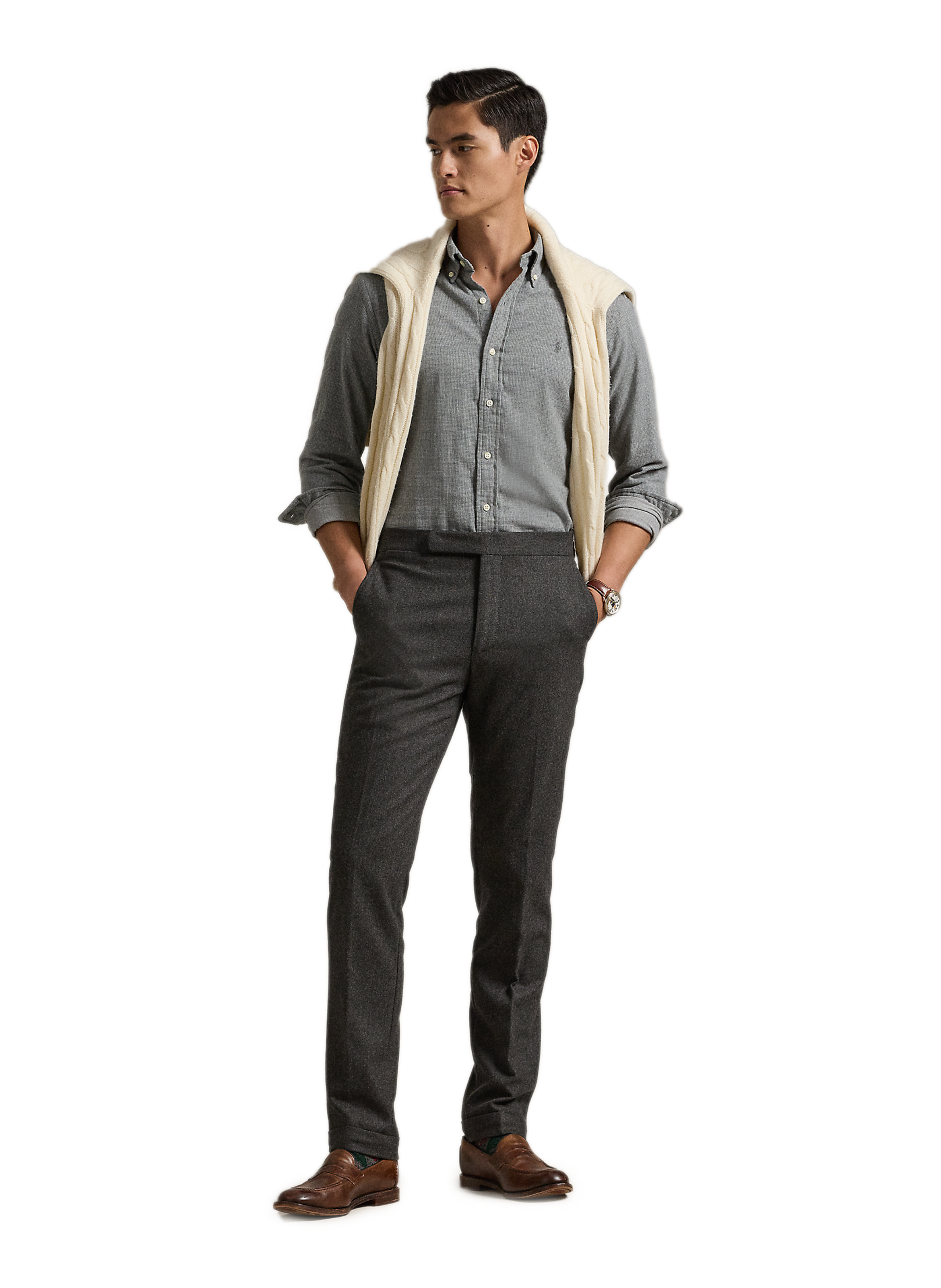  Cotton shirt POLO RALPH LAUREN Grey