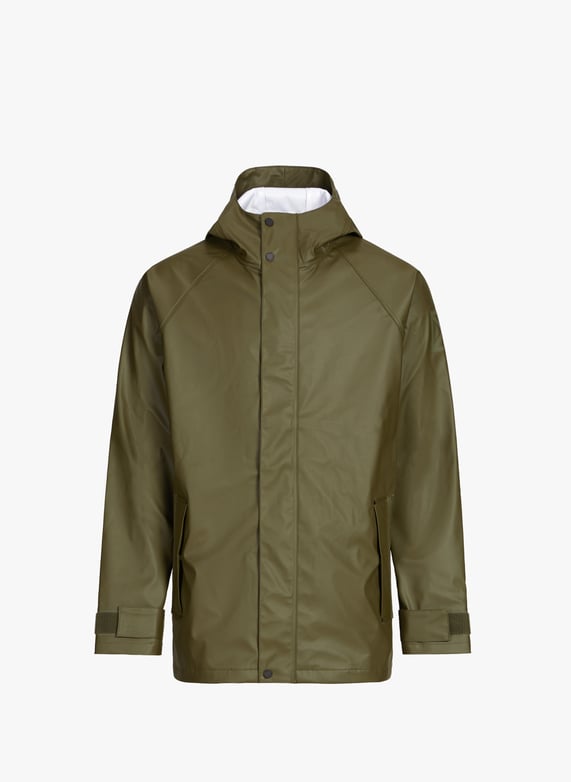 Veste imperméable à capuche | Vert by DIDRIKSONS Veste imperméable à capuche Vert