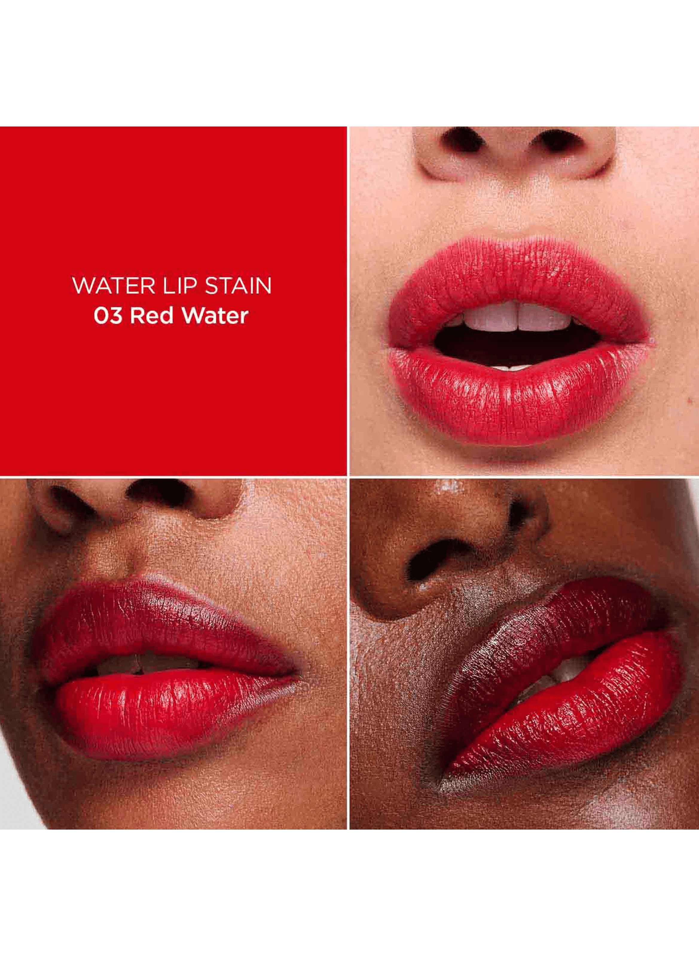 Water Lip Stain - Raspberry Water Lip Stain 03 red water