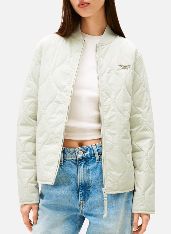 Veste en nylon Kaki by TOMMY HILFIGER TOMMY HILFIGER Veste en nylon Kaki