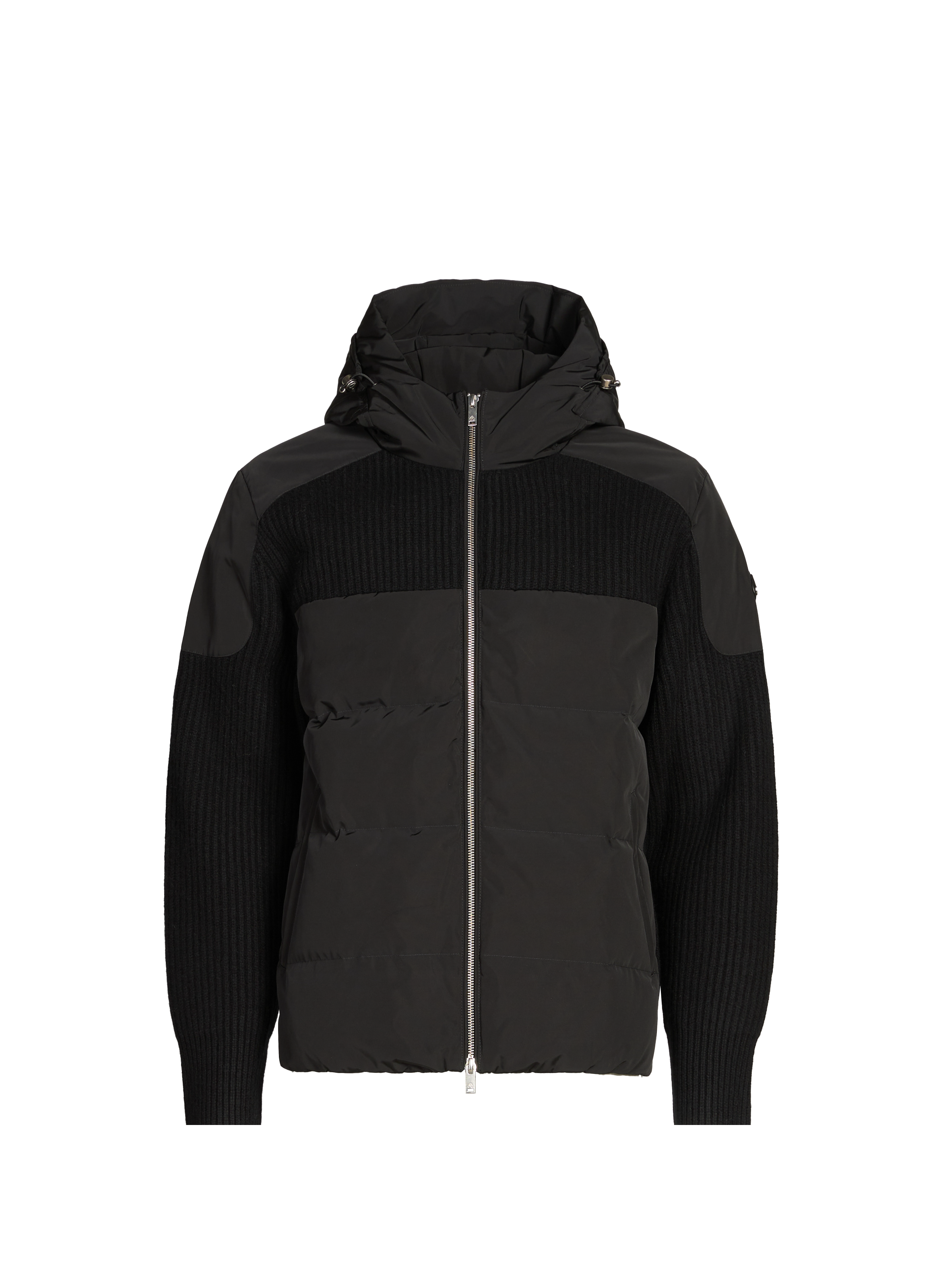 Straight wool jacket  MOOSE KNUCKLES Black