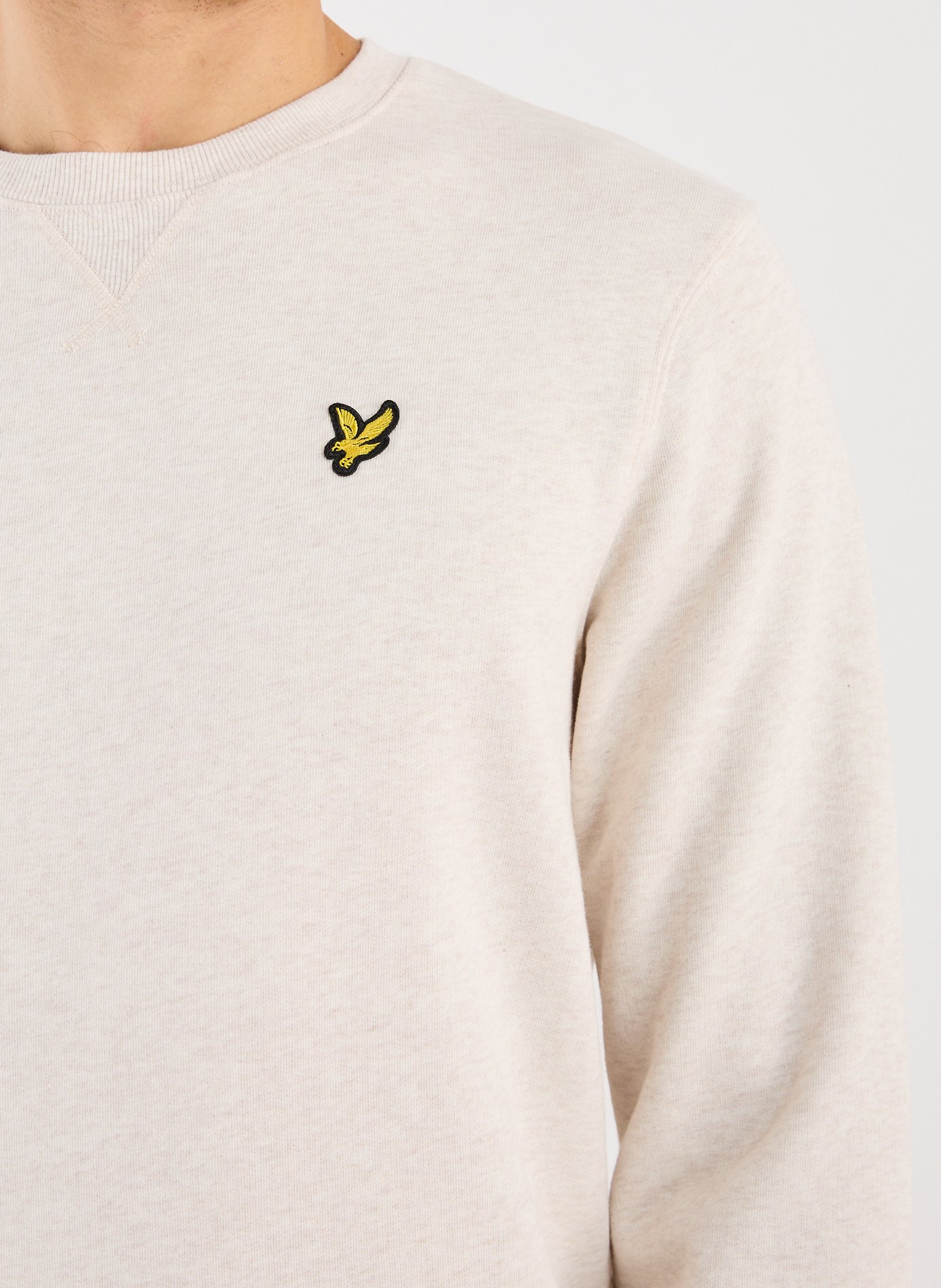 Sweatshirt en coton LYLE &amp; SCOTT Beige