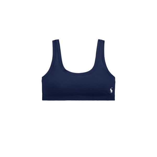 Polo Brassière en coton mélangé
