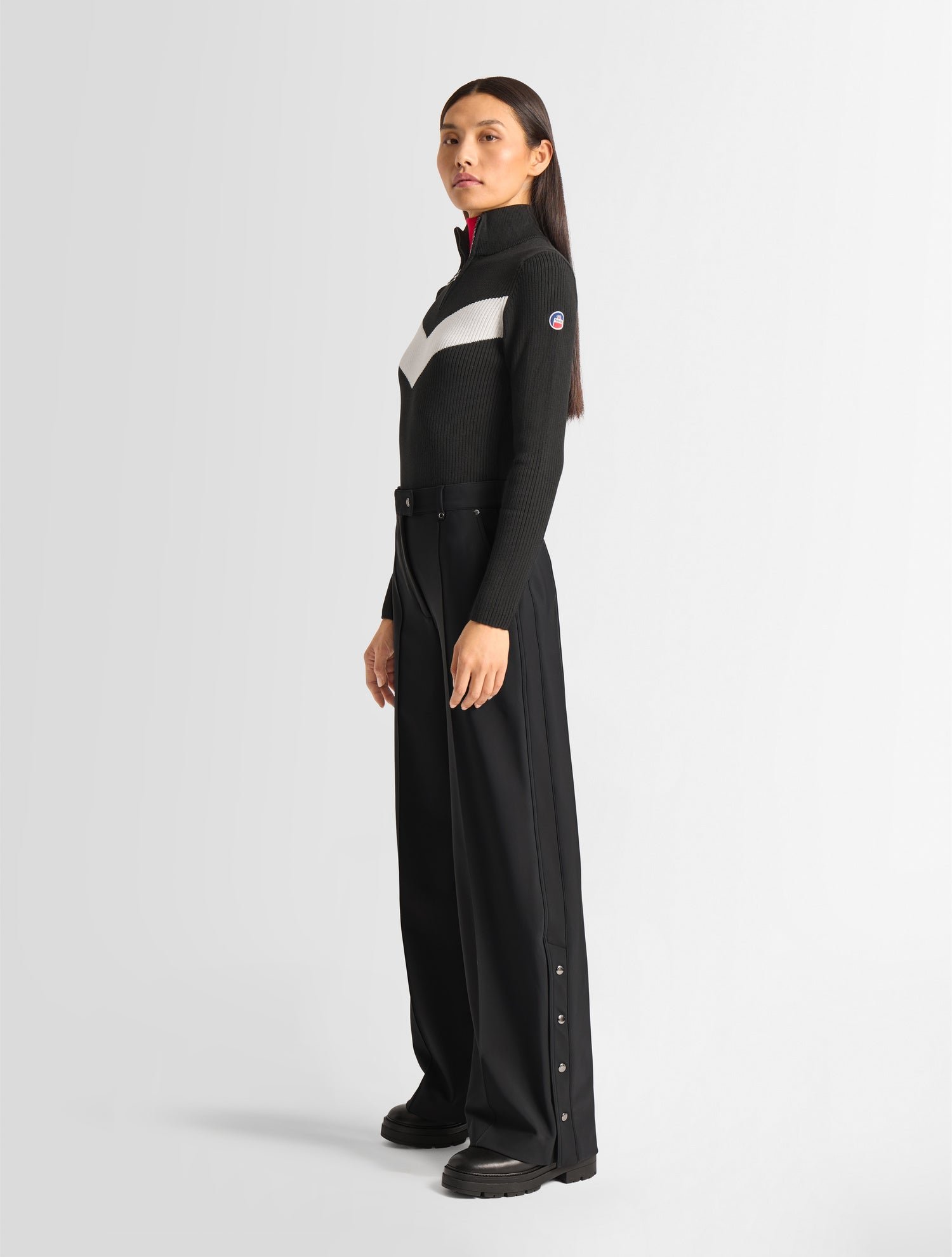 Pantalon nohafea coupe ample FUSALP Noir