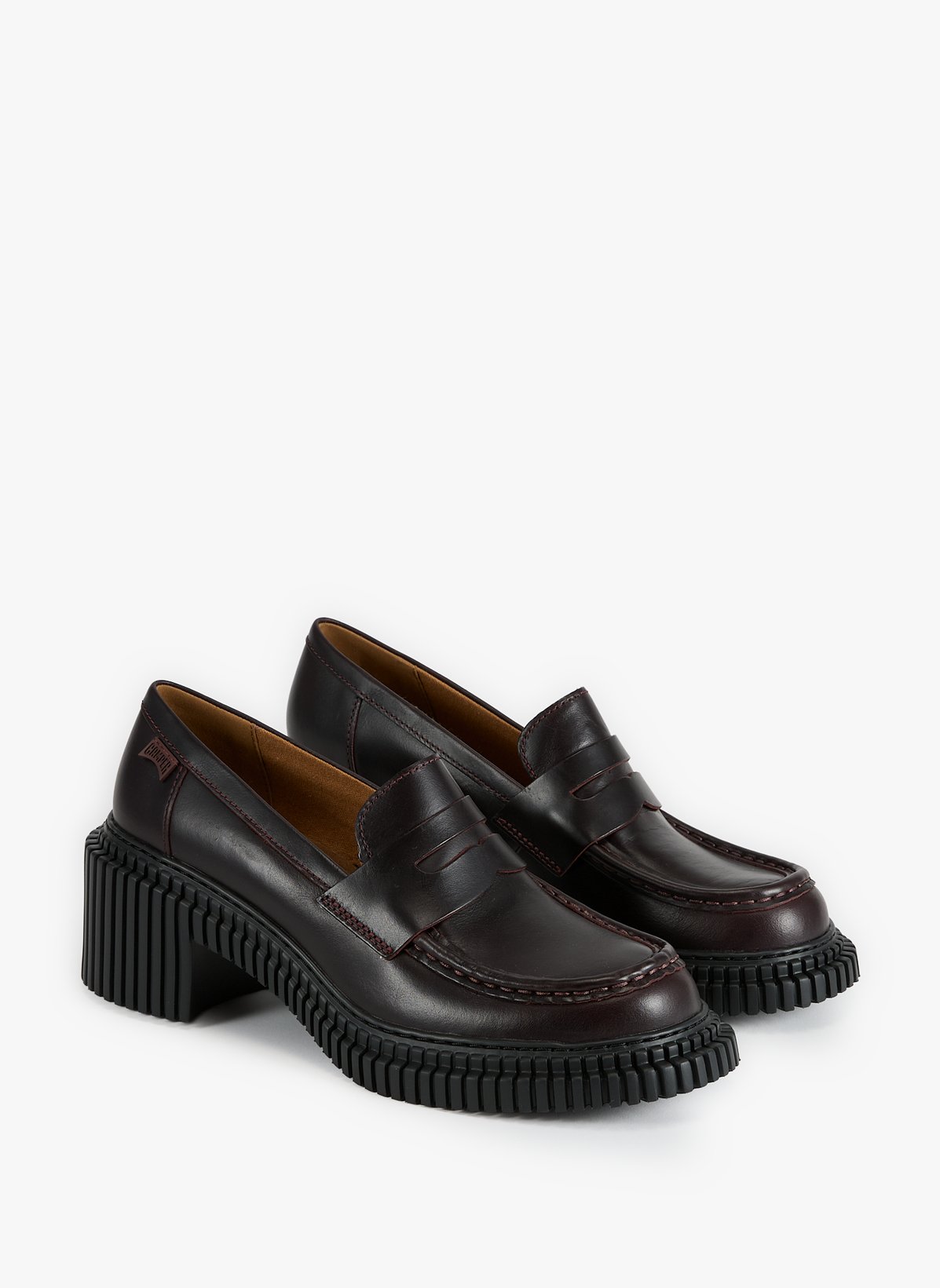 Camper Mocassins crantés en cuir