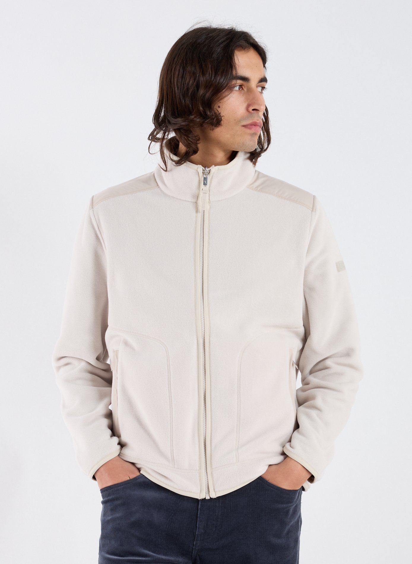 Fleece jacket AIGLE Beige
